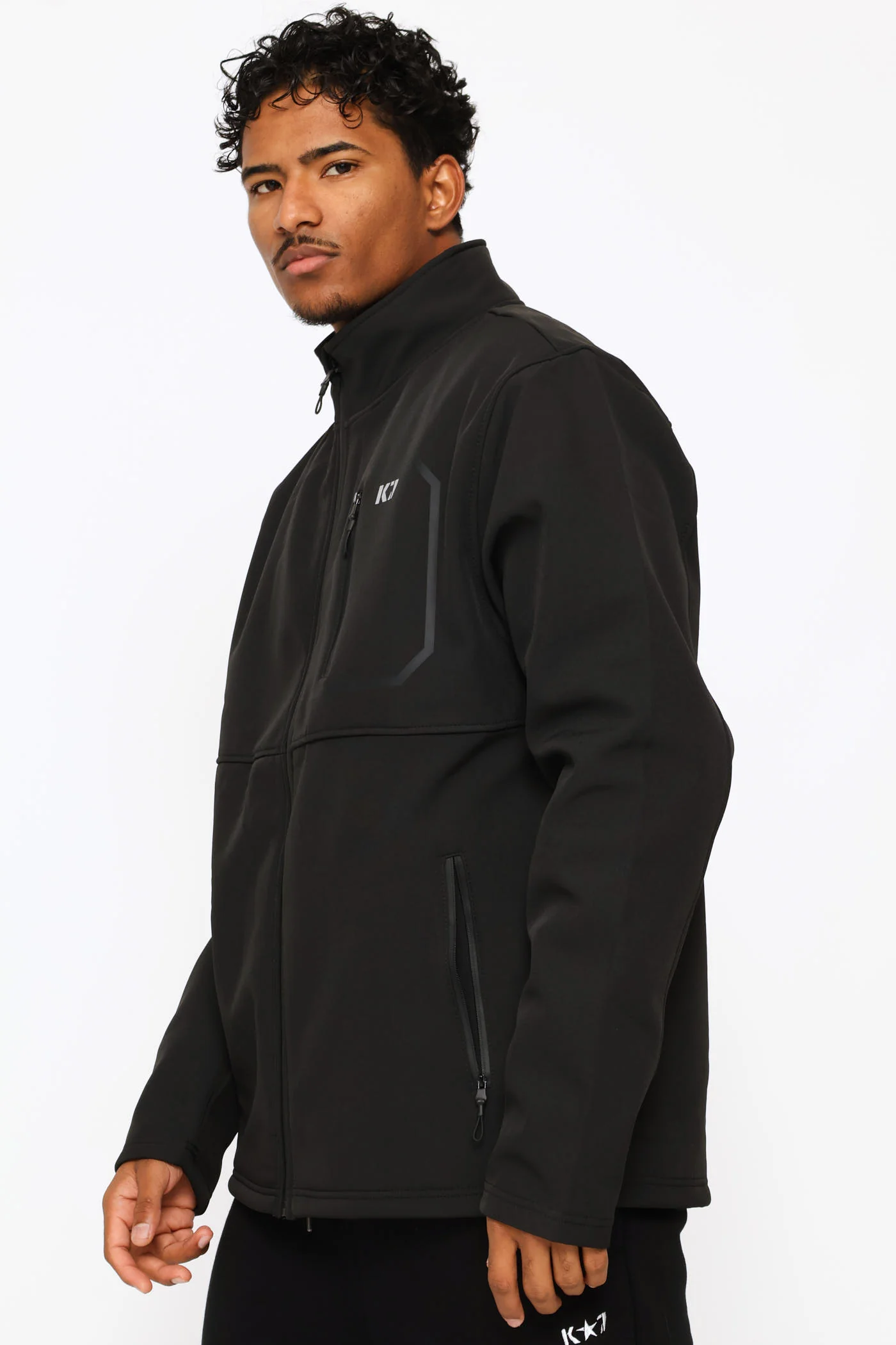 Frost Softshell Jacket - Black - Image 3