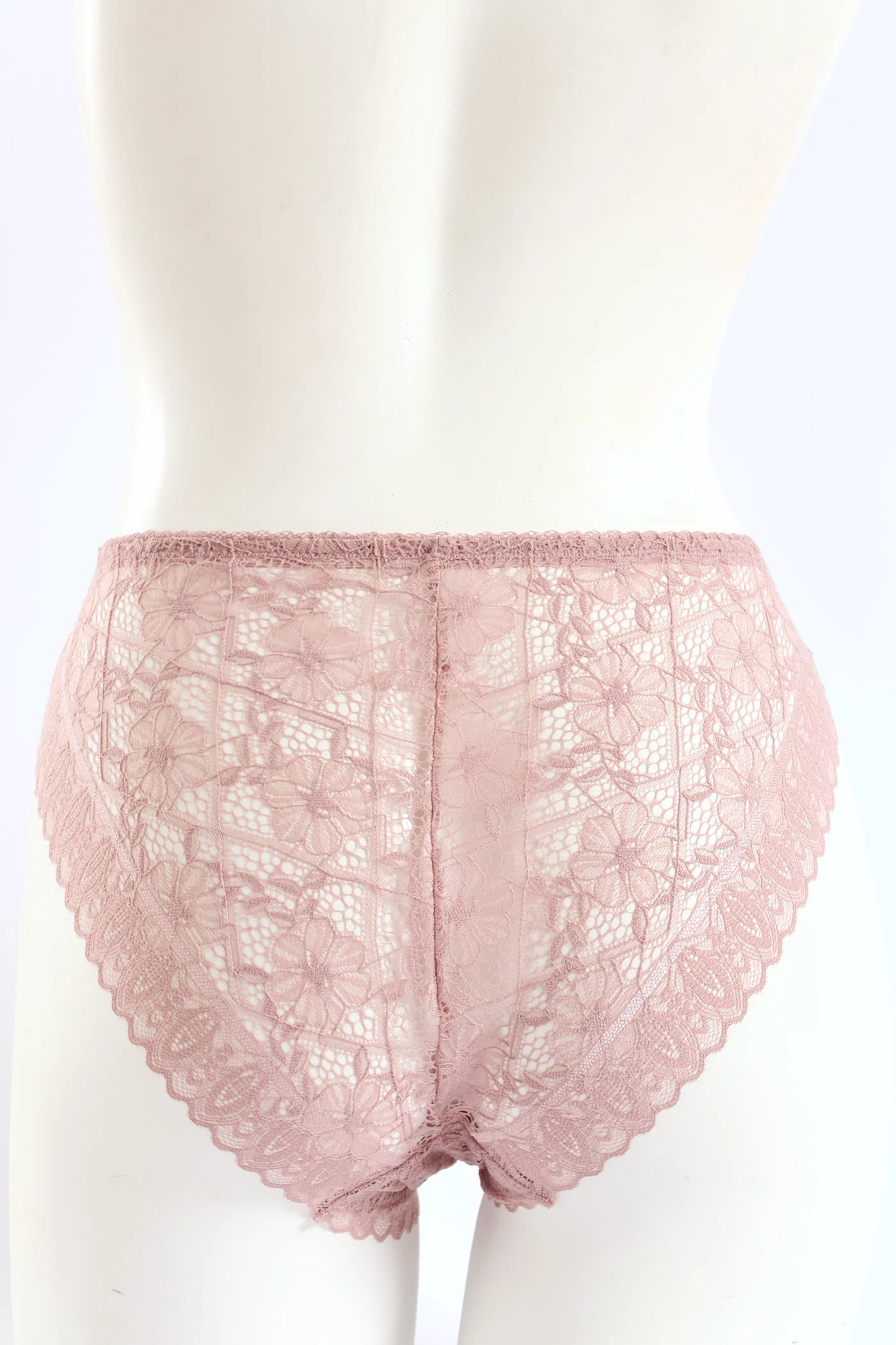 Full Lace Bikini Panty - Pink - Image 2