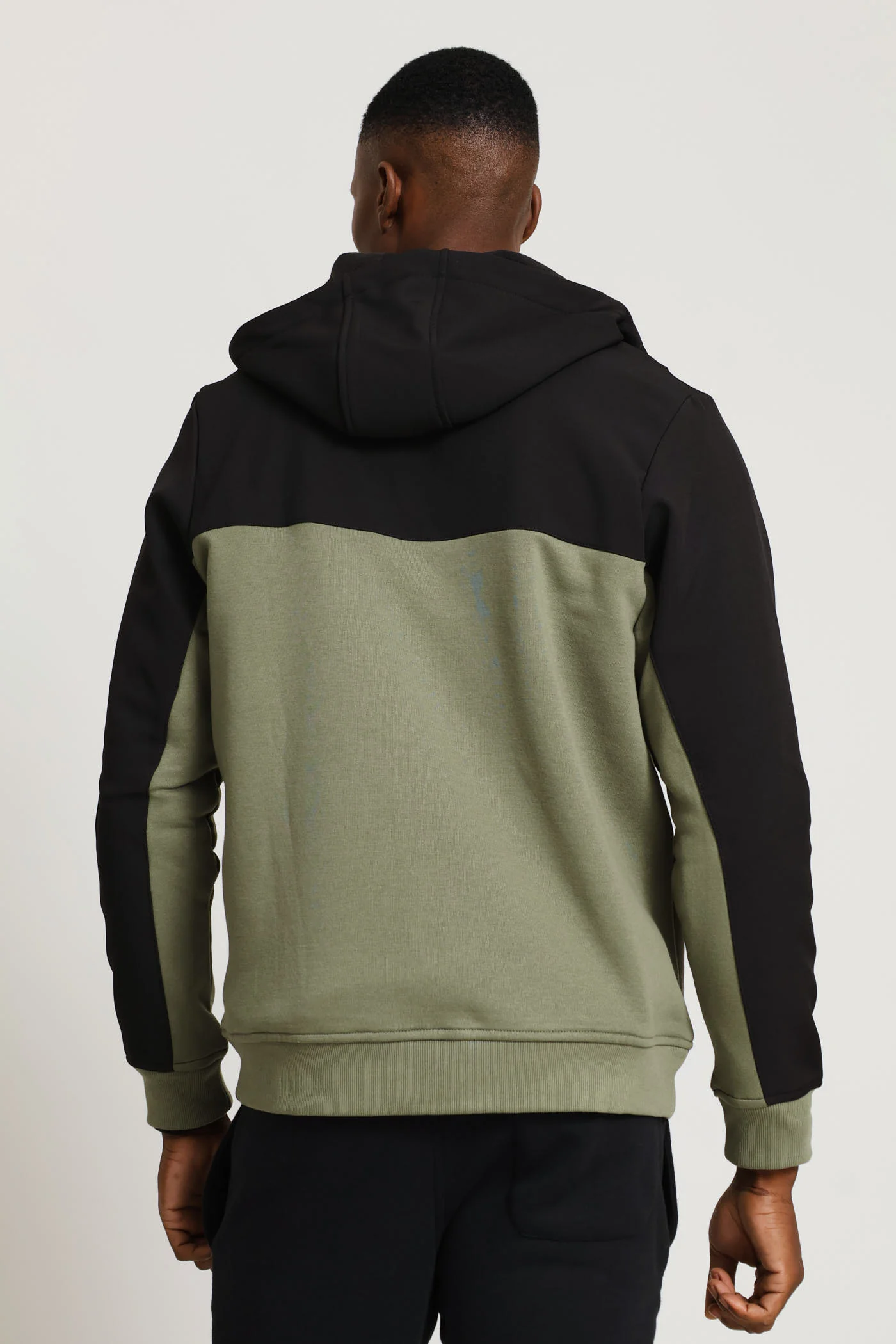 Full Soft Shell Jacket - Fatigue/Black - Image 6