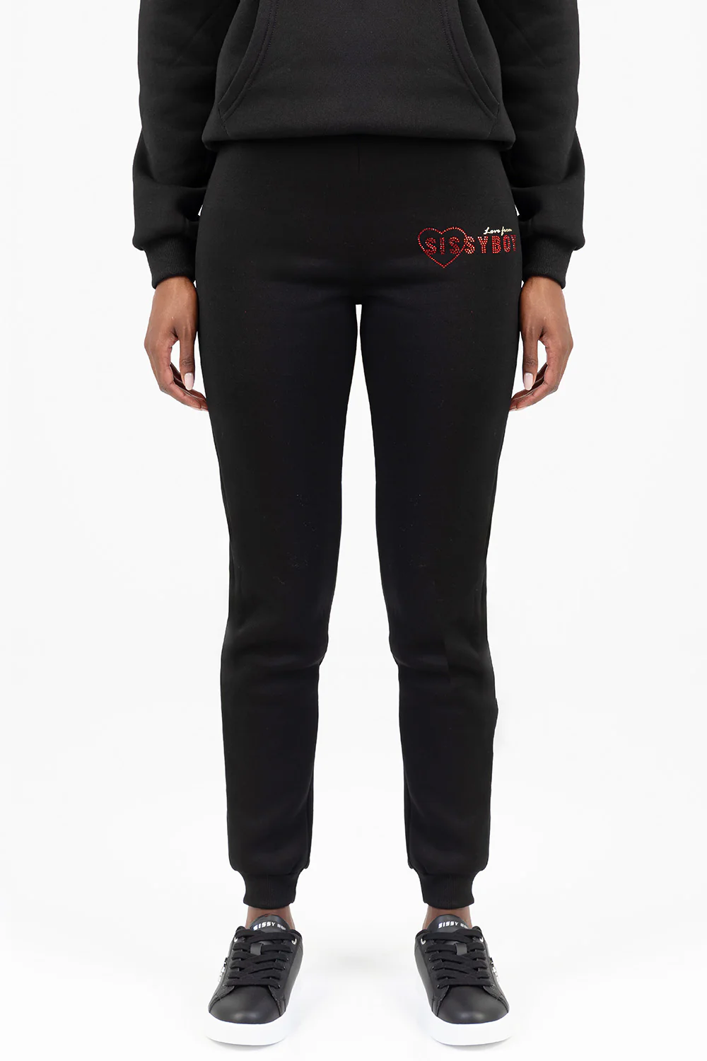Full Speed Athleisure Tracksuit Pants - Black - Image 3
