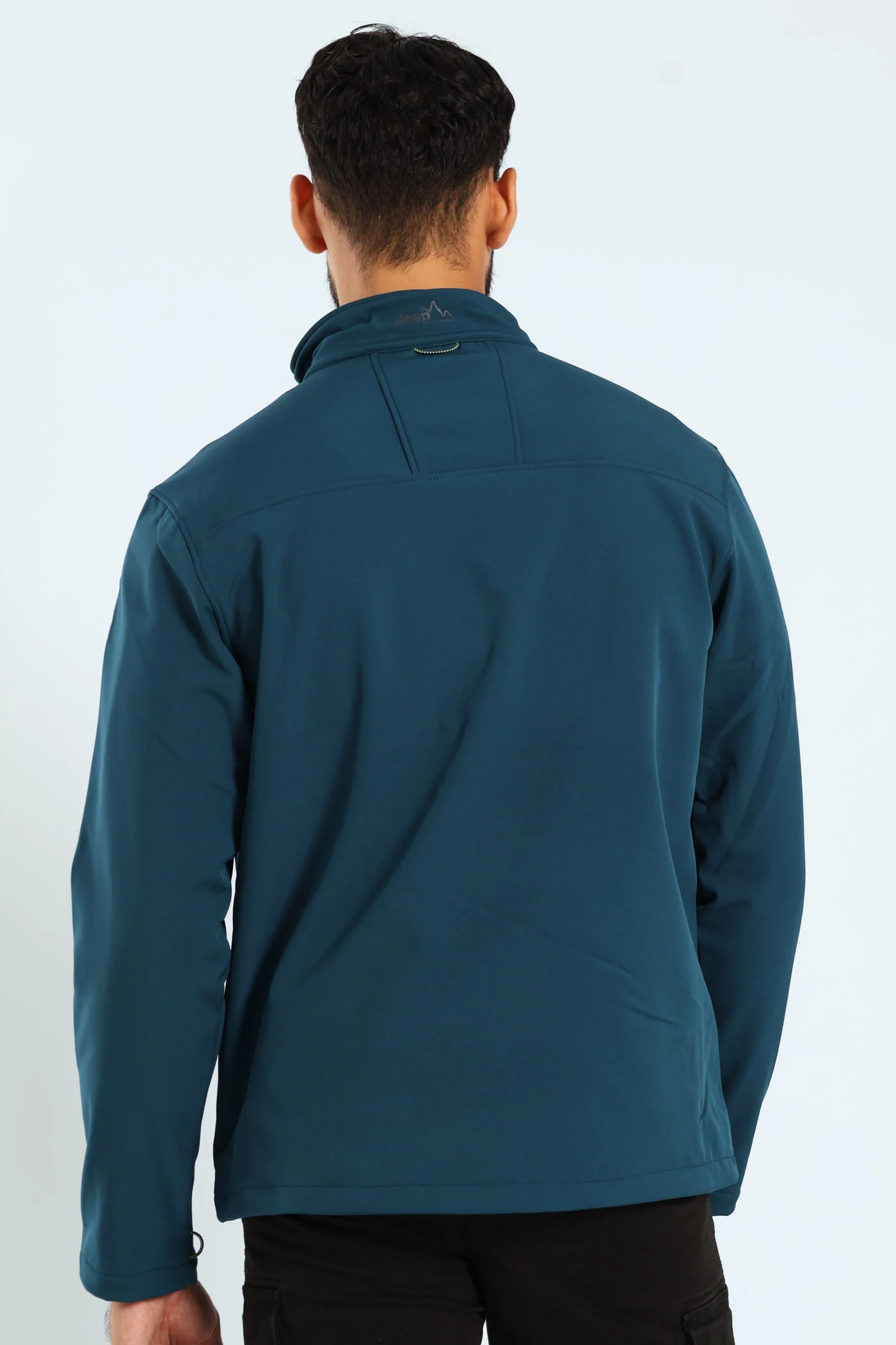 Funnel Neck Softshell Jacket - Navy - Image 3