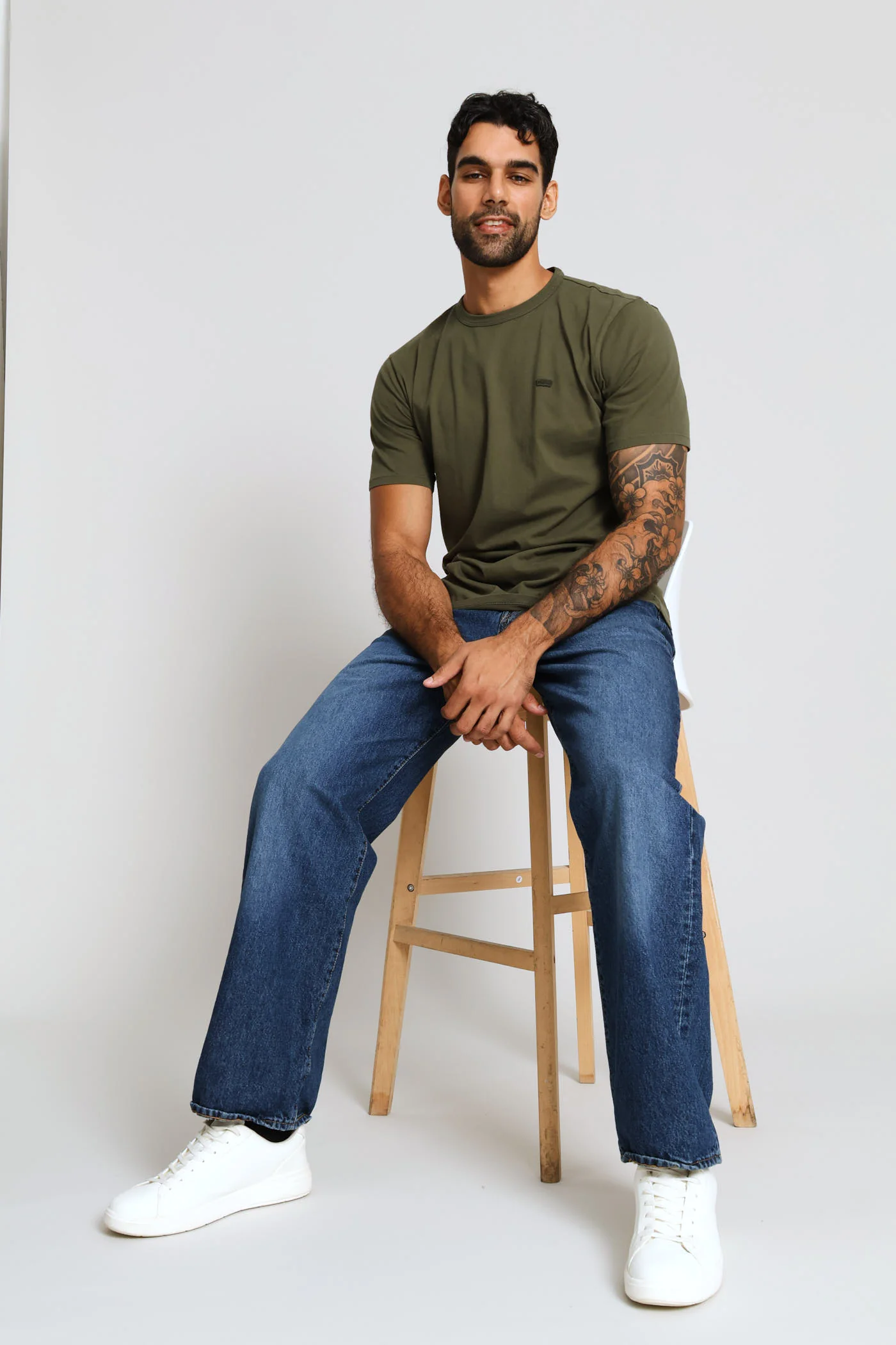 Garment Con Tee - Khaki - Image 5
