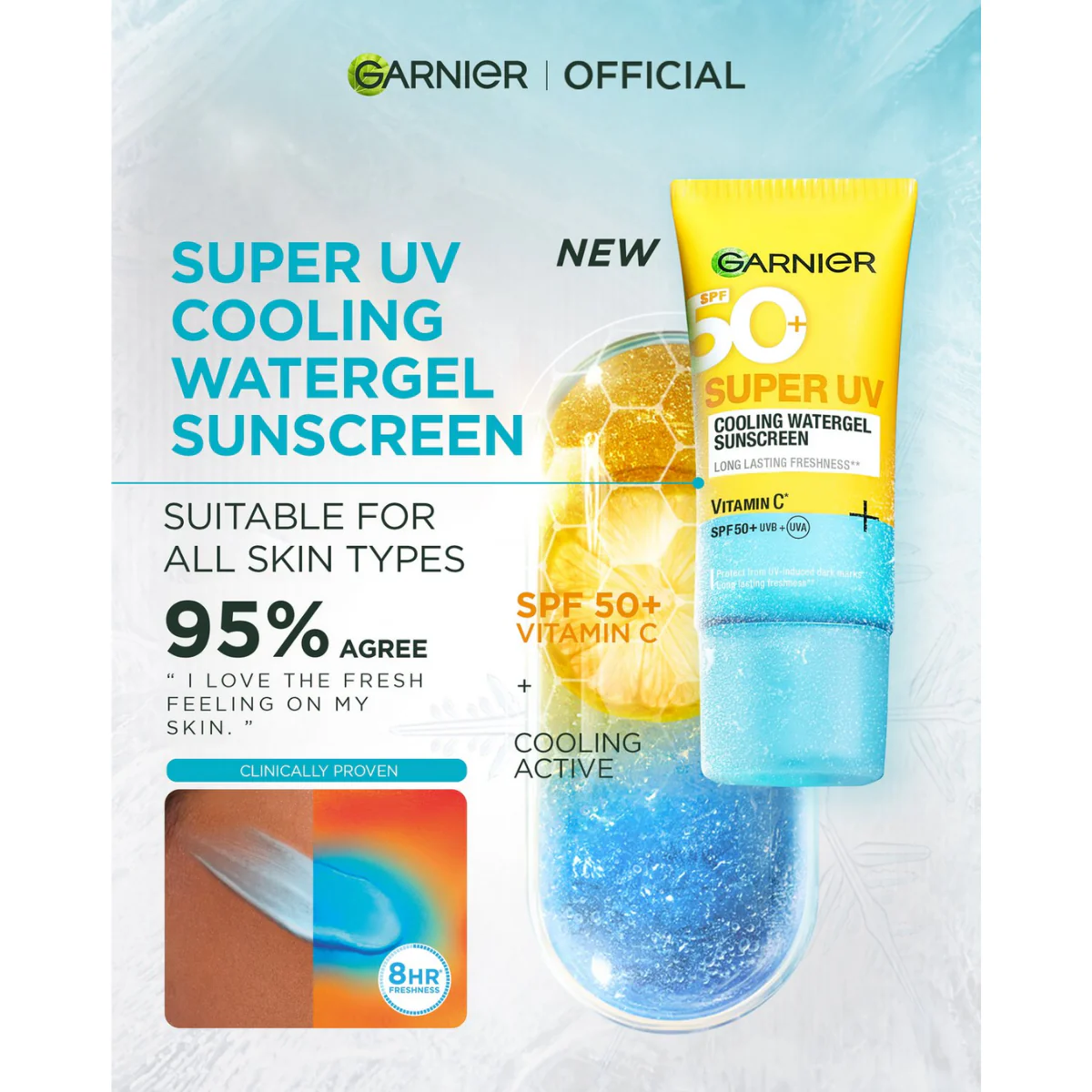 Super UV Cooling Watergel Sunscreen Vit C - Image 3
