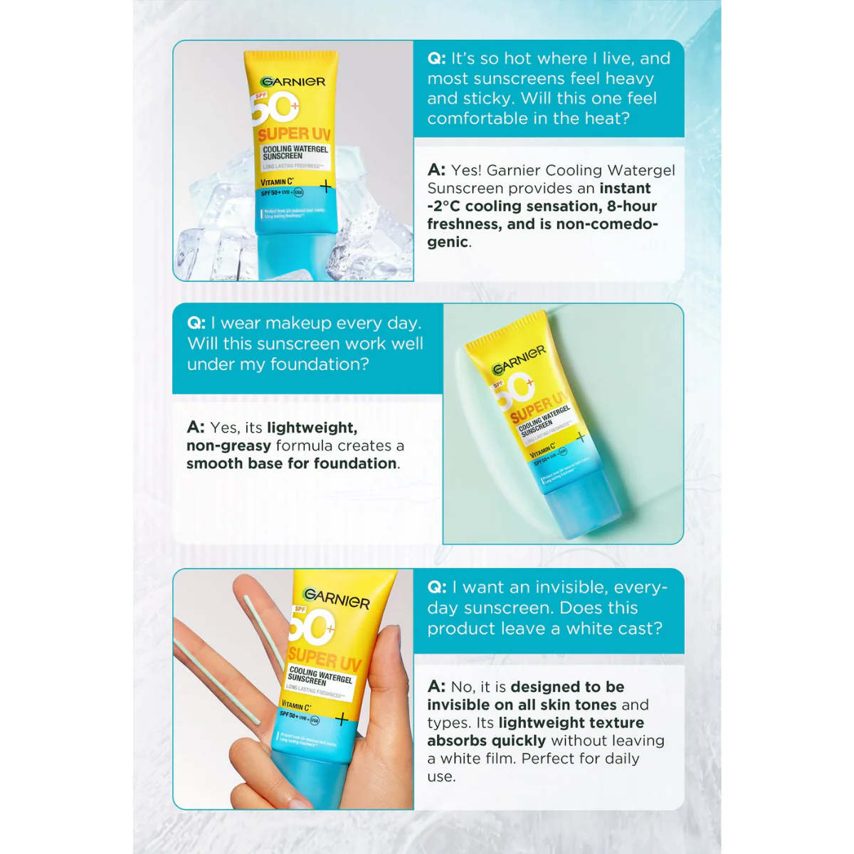 Super UV Cooling Watergel Sunscreen Vit C - Image 5