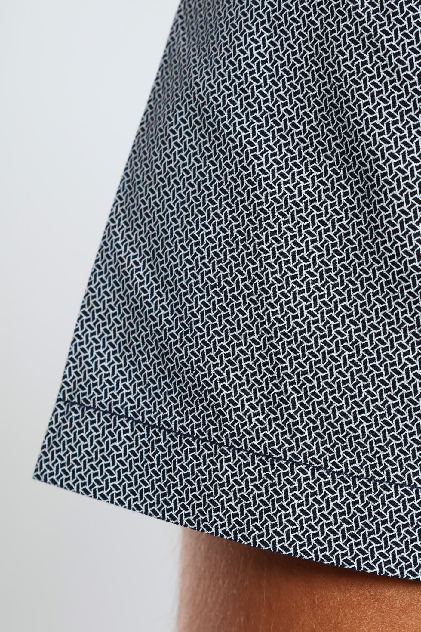 Geo Print Gear Shirt - Navy - Image 3