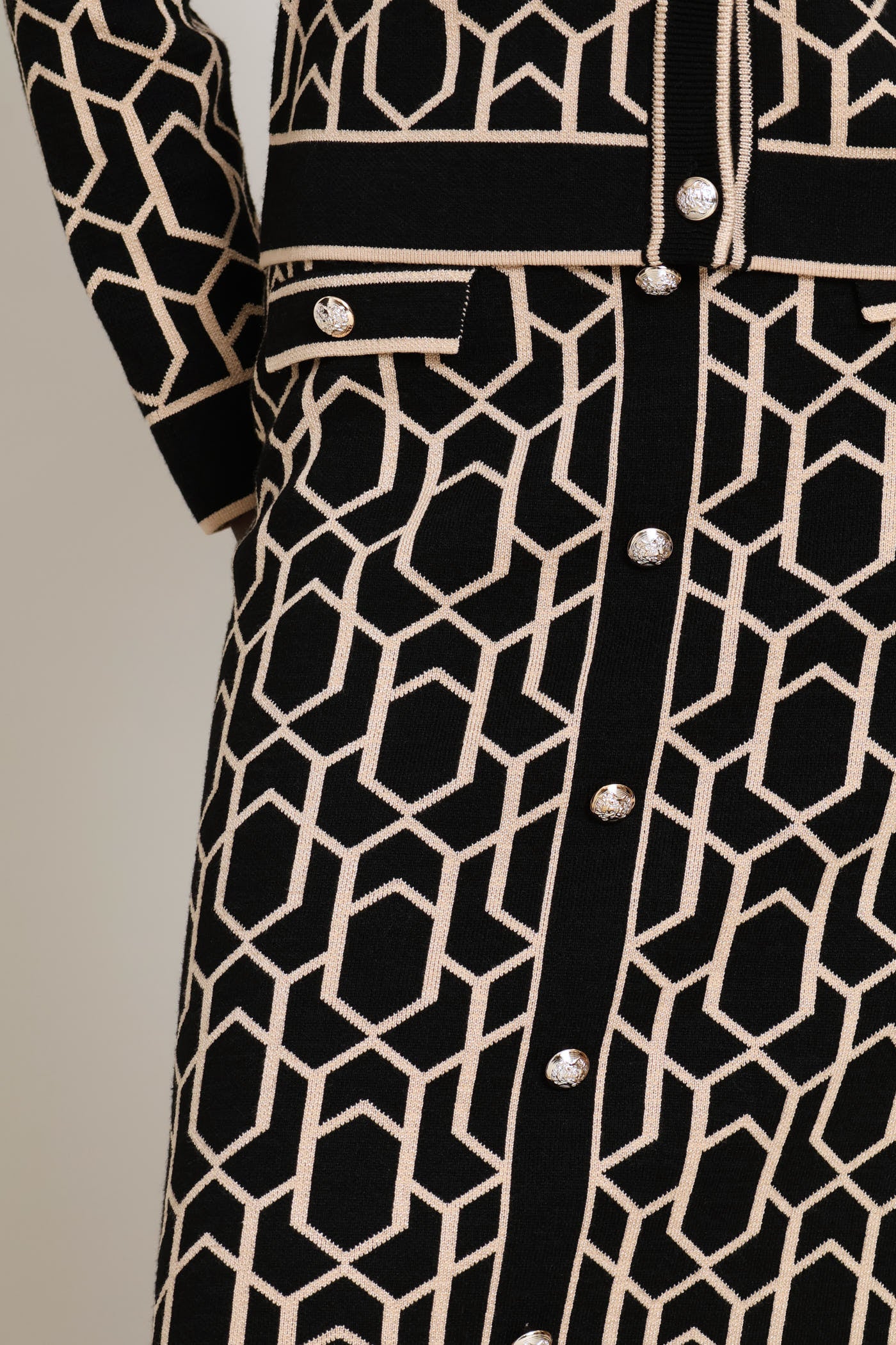 Geo Skirt - Black - Image 3