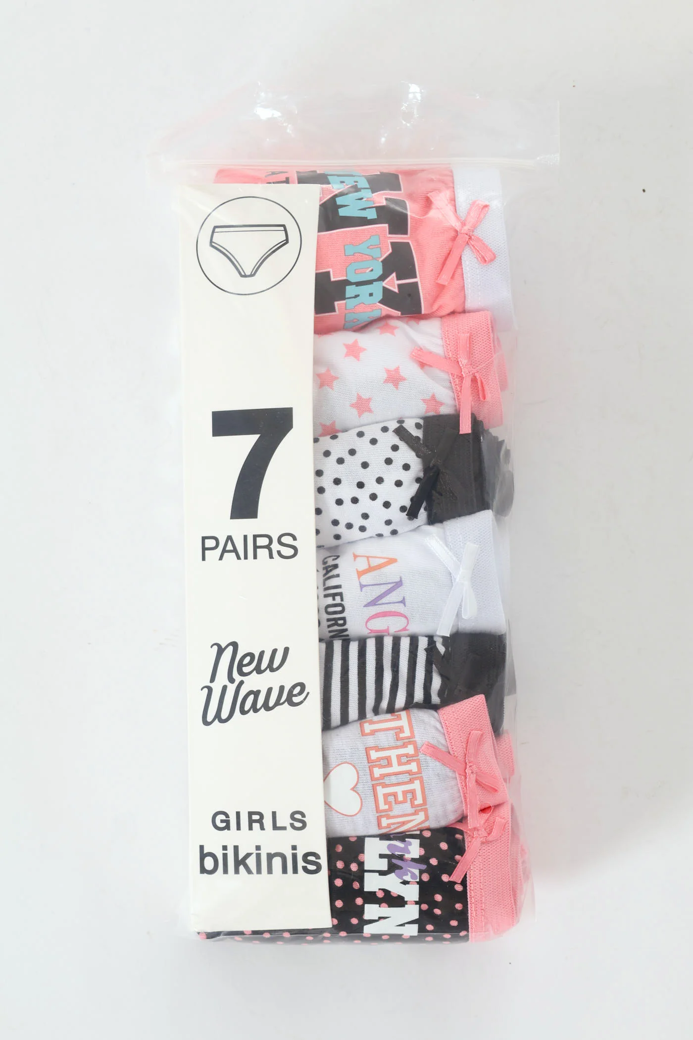 Girls 7 Pack Printed Panties - Image 2