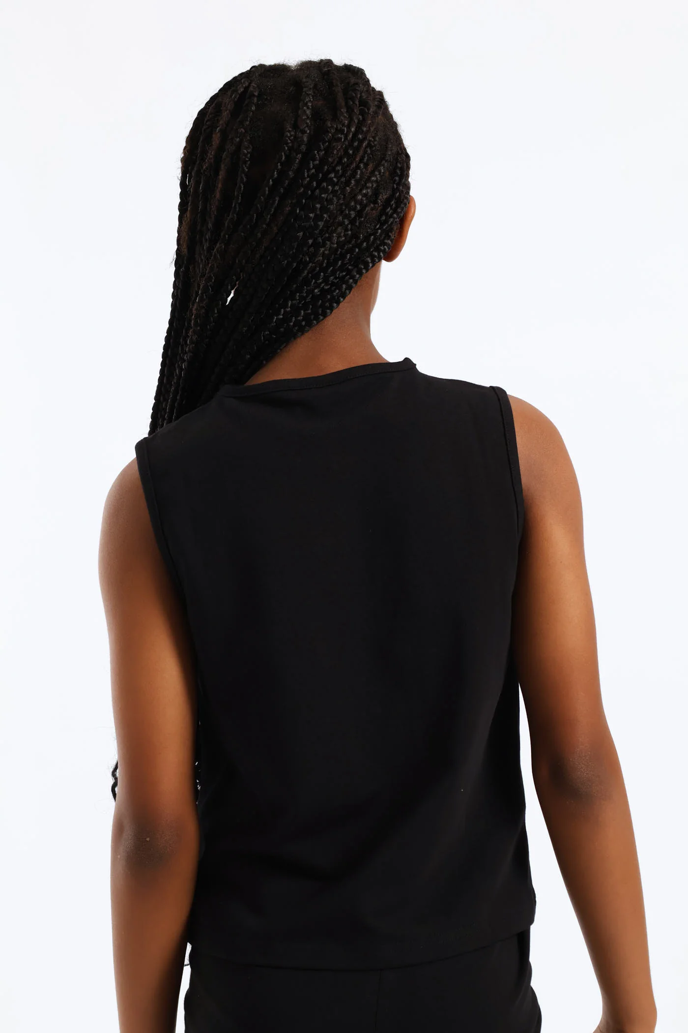 Girls Adele Vest - Black - Image 4