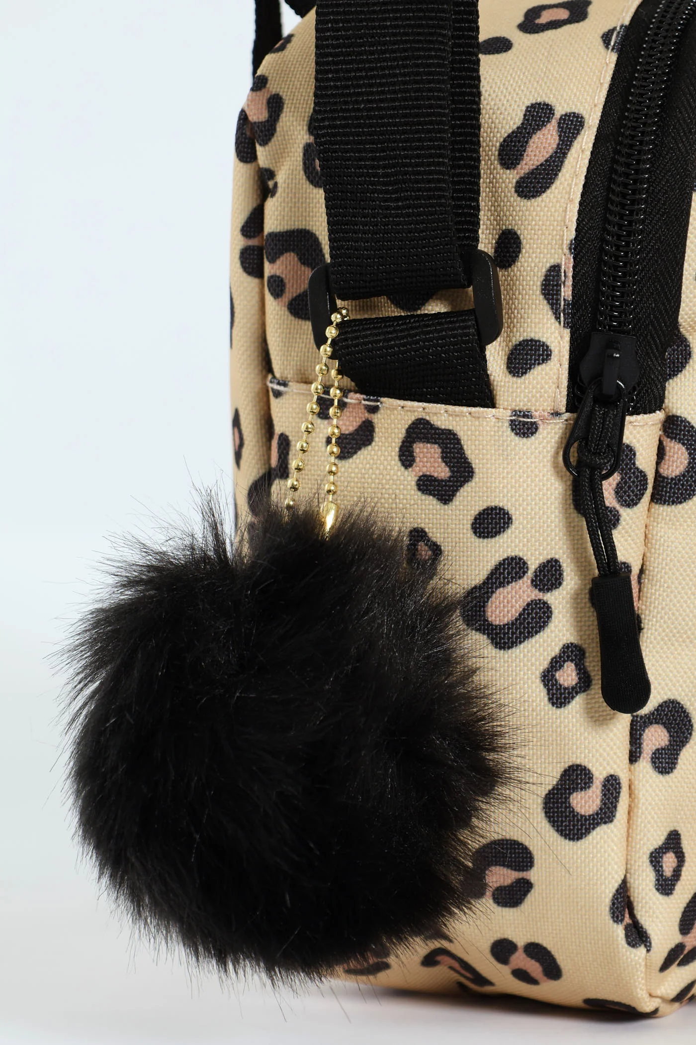 Girls Animal Print Nylon Sling Bag - Image 2