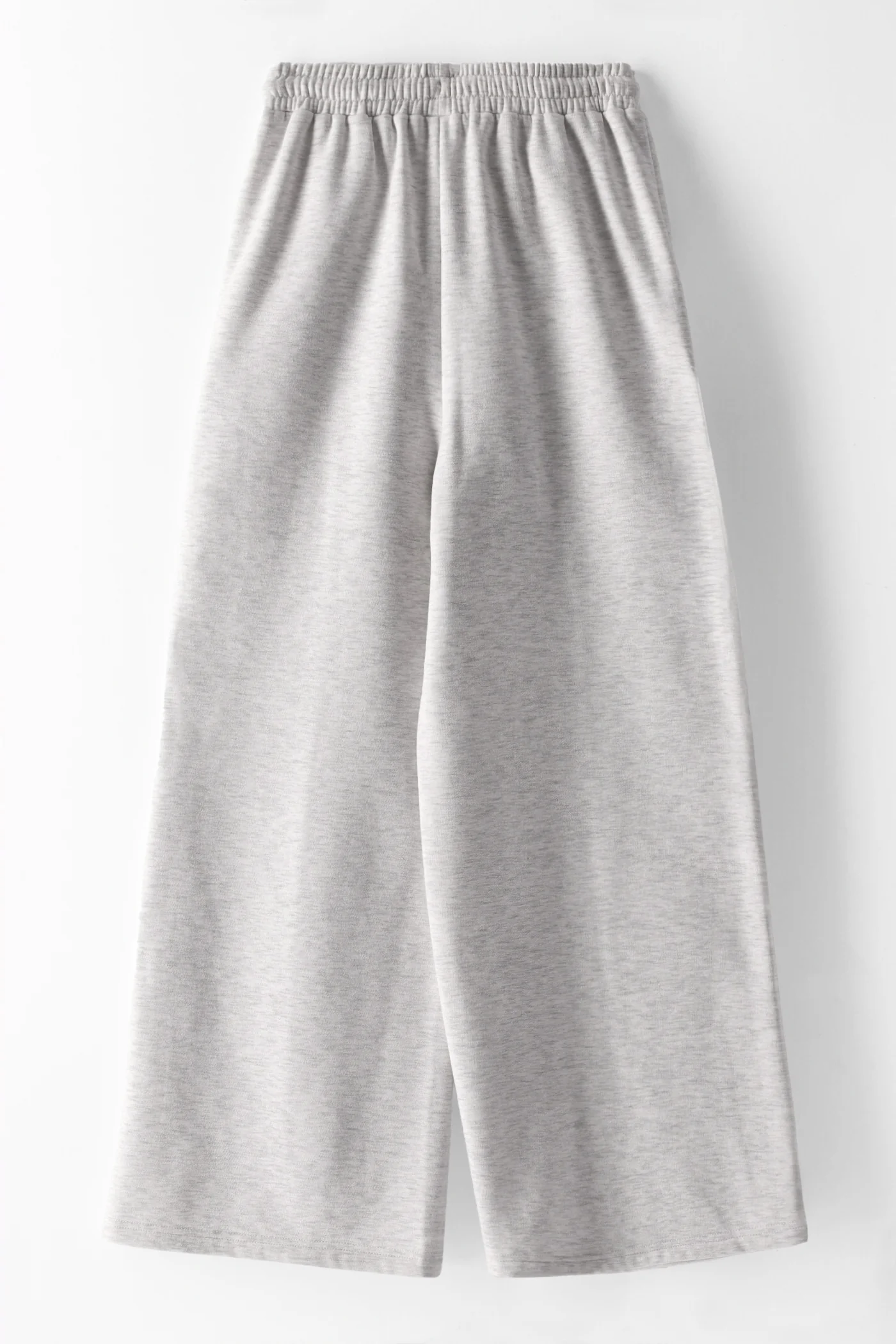 Girls Athletic Wideleg Trackpants - Grey - Image 2