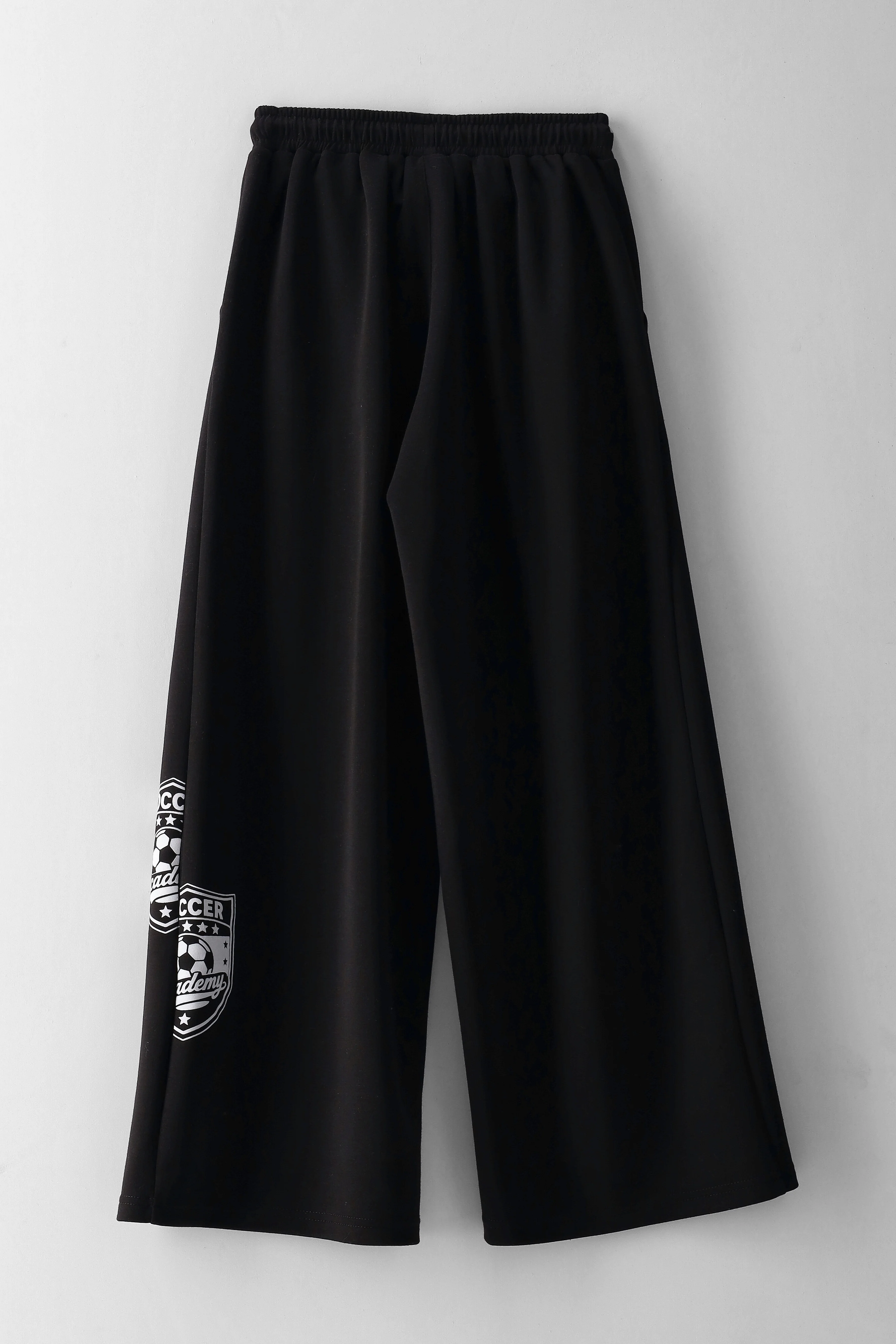 Girls Badge Soccer Pants - Black - Image 2