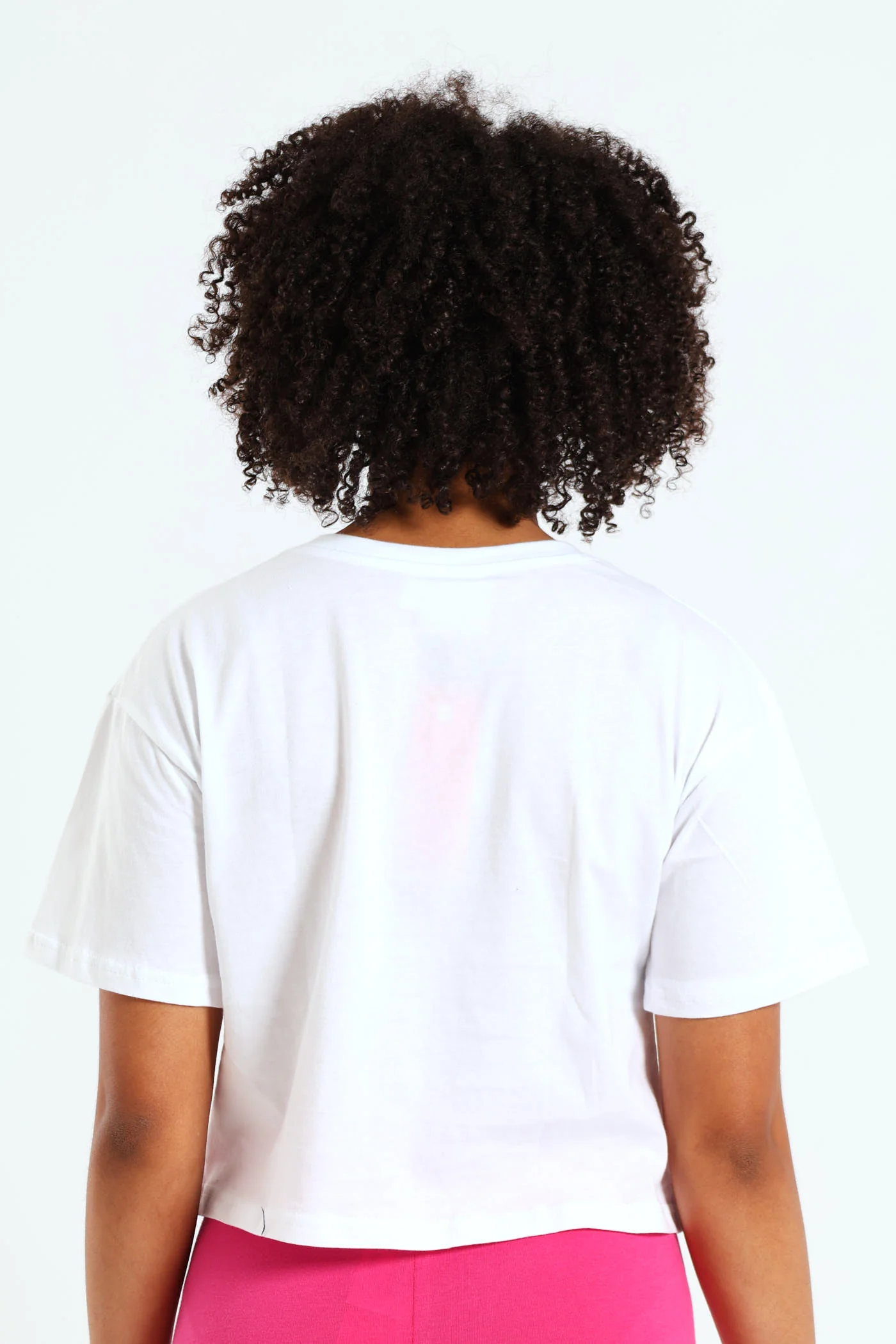 Girls Barbie Boxy Tee - White - Image 4