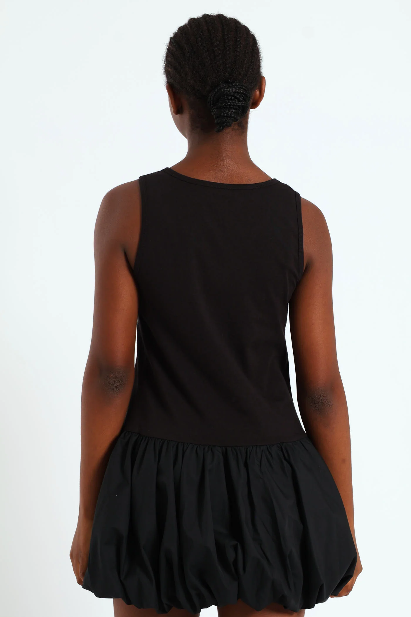 Girls Barbie Bubble Dress - Black - Image 3