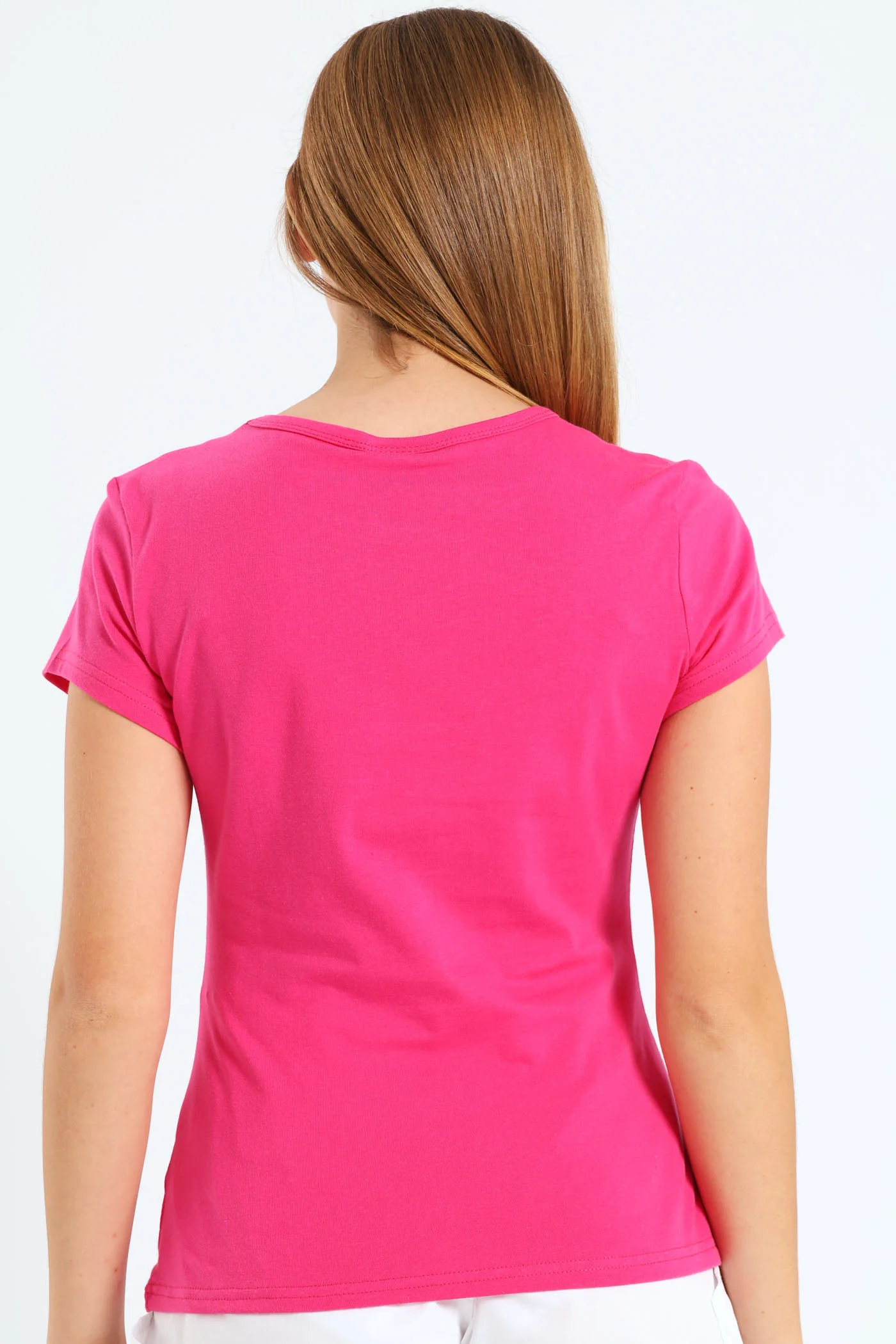Girls Beach Tee - Pink - Image 3