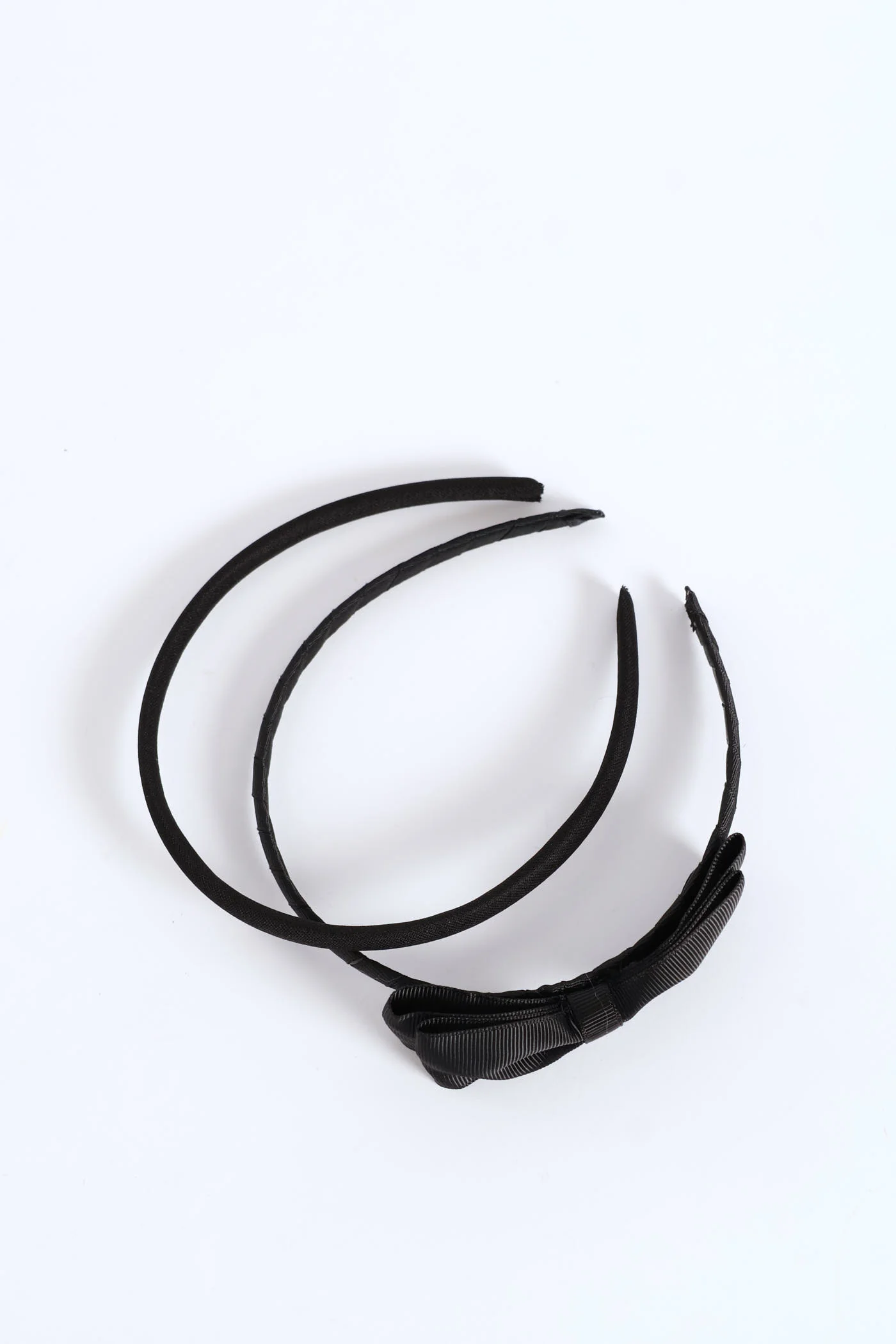 Girls Bow Aliceband - Black - Image 2