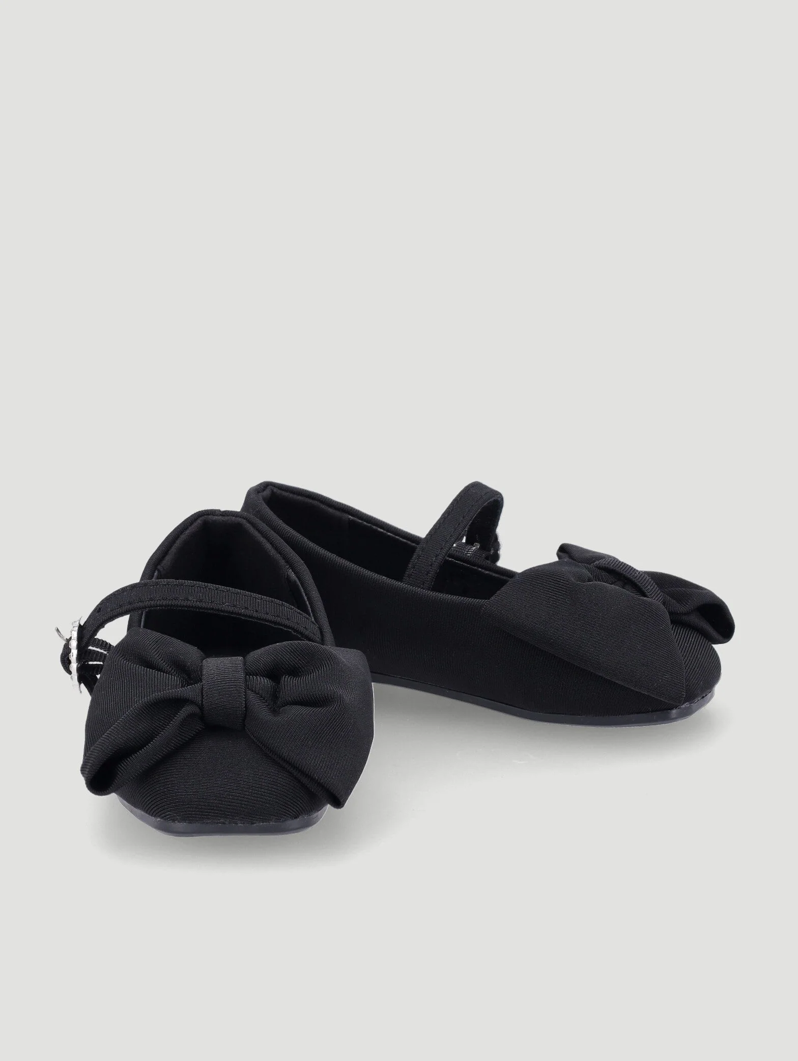 Keedo Girls Bow Detail Ballet Occasion Pump - Image 5