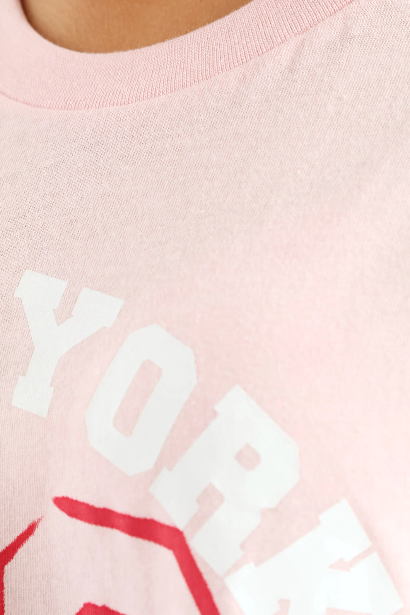 Girls Boxy Ny 80 Tee - Pink - Image 5
