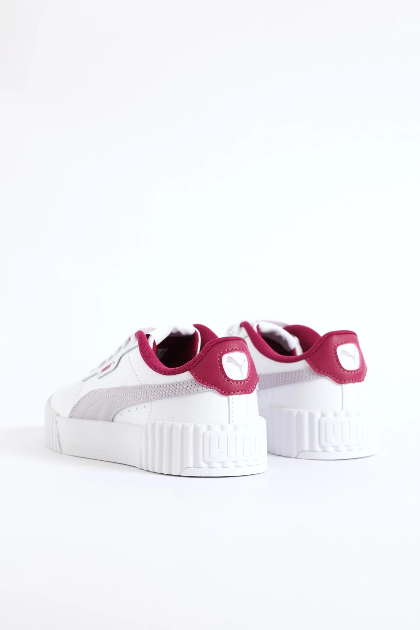 Girls Carina 3.0 Jr Sneaker - Berry/White - Image 2