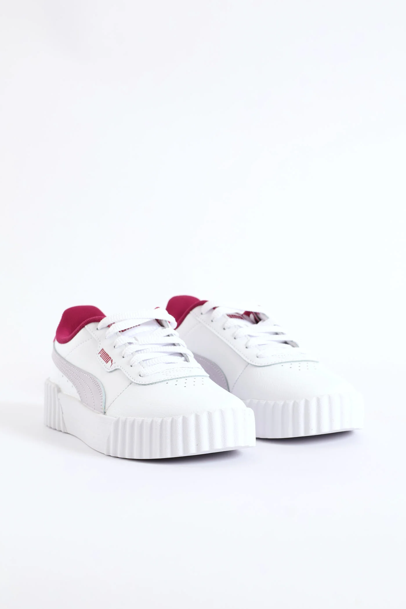 Girls Carina 3.0 Jr Sneaker - Berry/White - Image 3