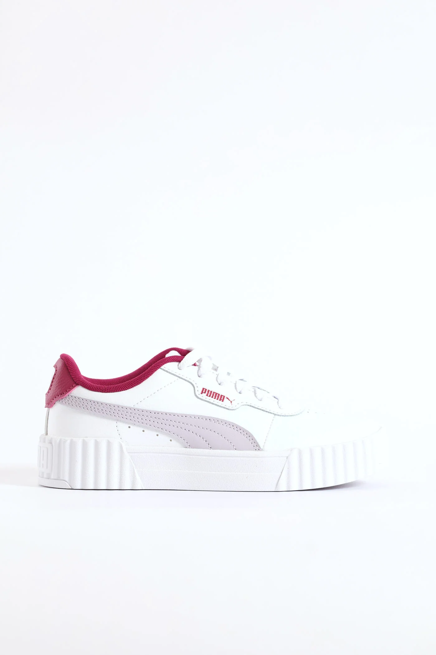 Girls Carina 3.0 Jr Sneaker - Berry/White - Image 4