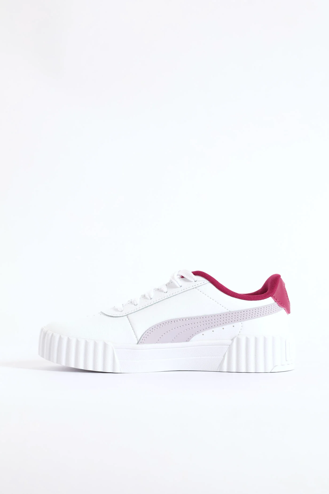 Girls Carina 3.0 Jr Sneaker - Berry/White - Image 5