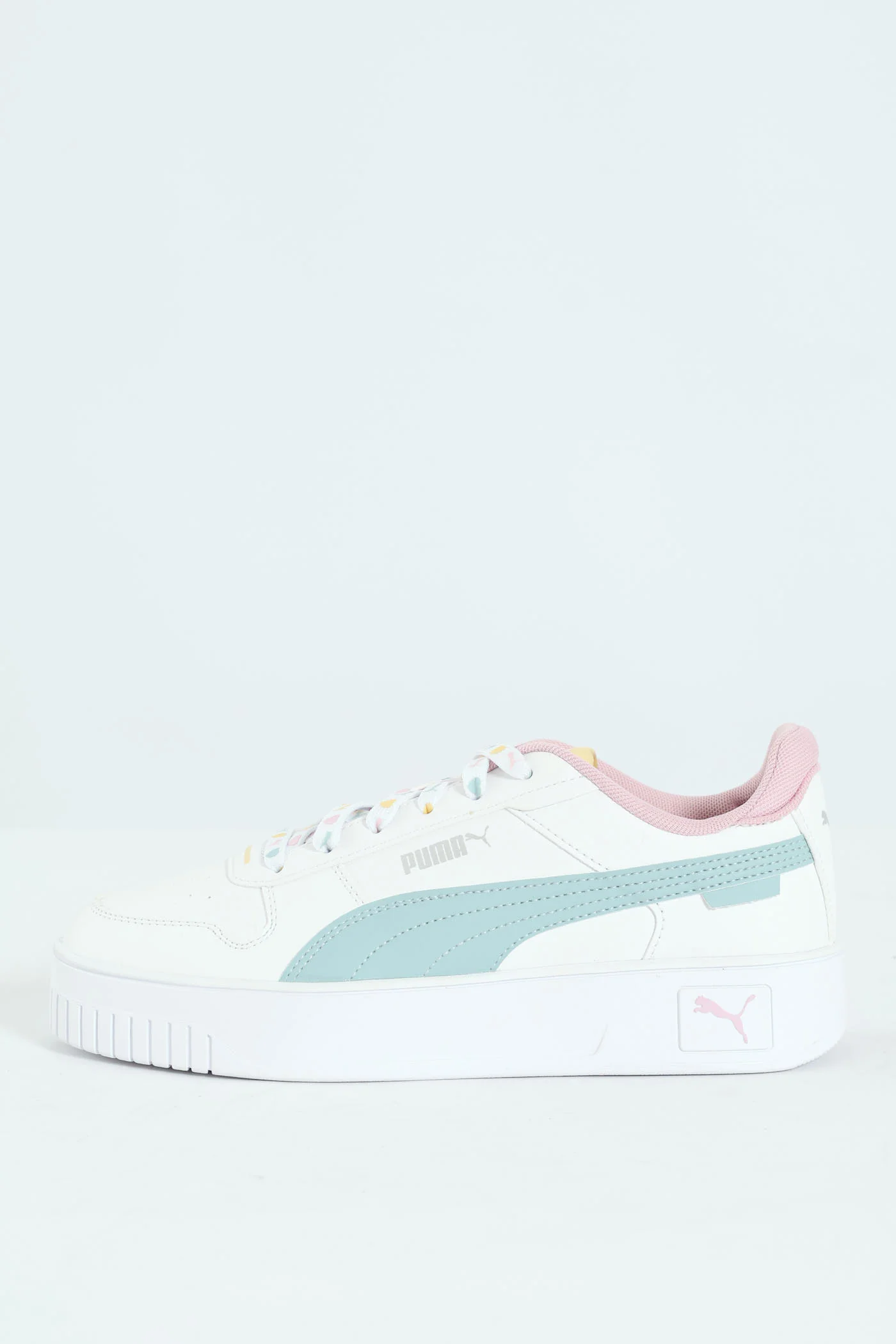 Girls Carina Lacey Street Sneaker - White - Image 6