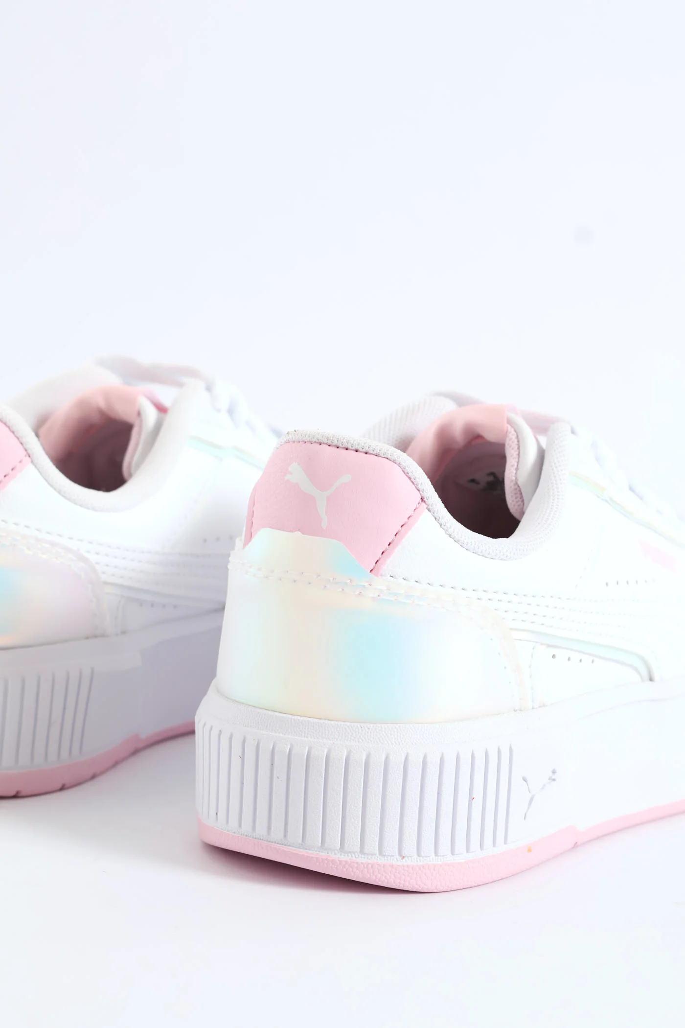 Girls Carina Mia Holo 2.0 Jr Sneaker - White - Image 6