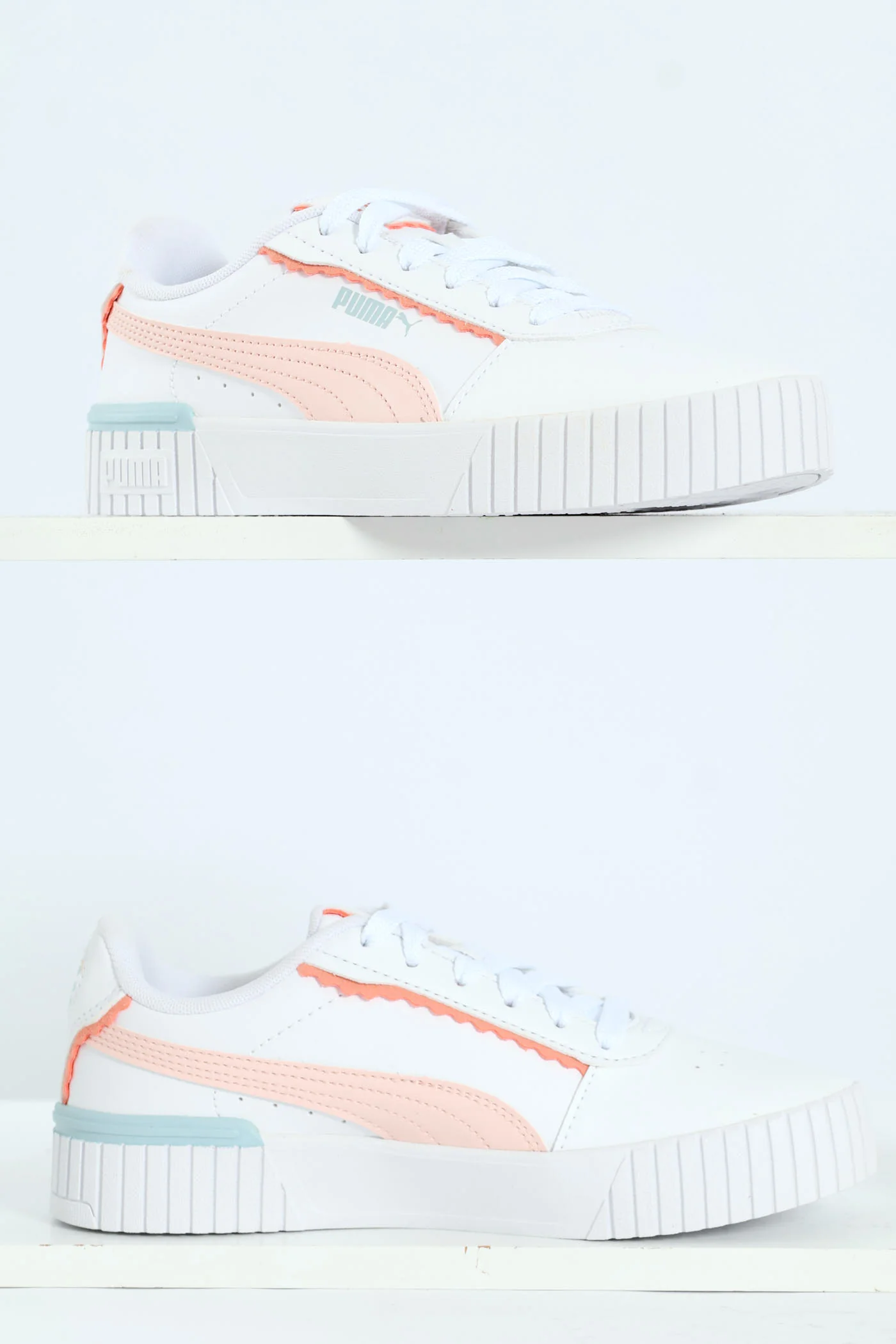 Girls Carina Off Side Sneaker - White - Image 4