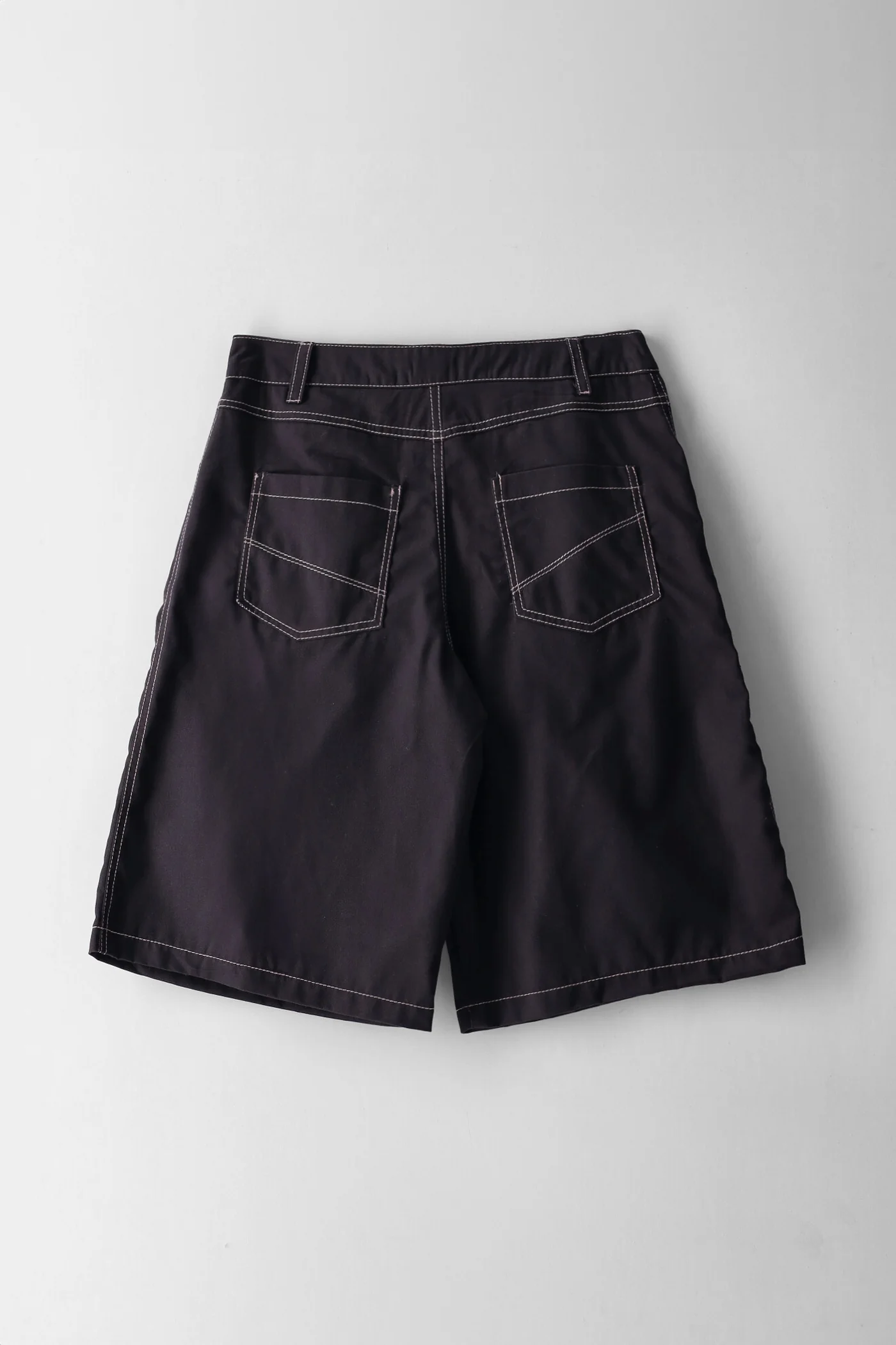 Girls Charcoal Twill Jort - Charcoal - Image 2
