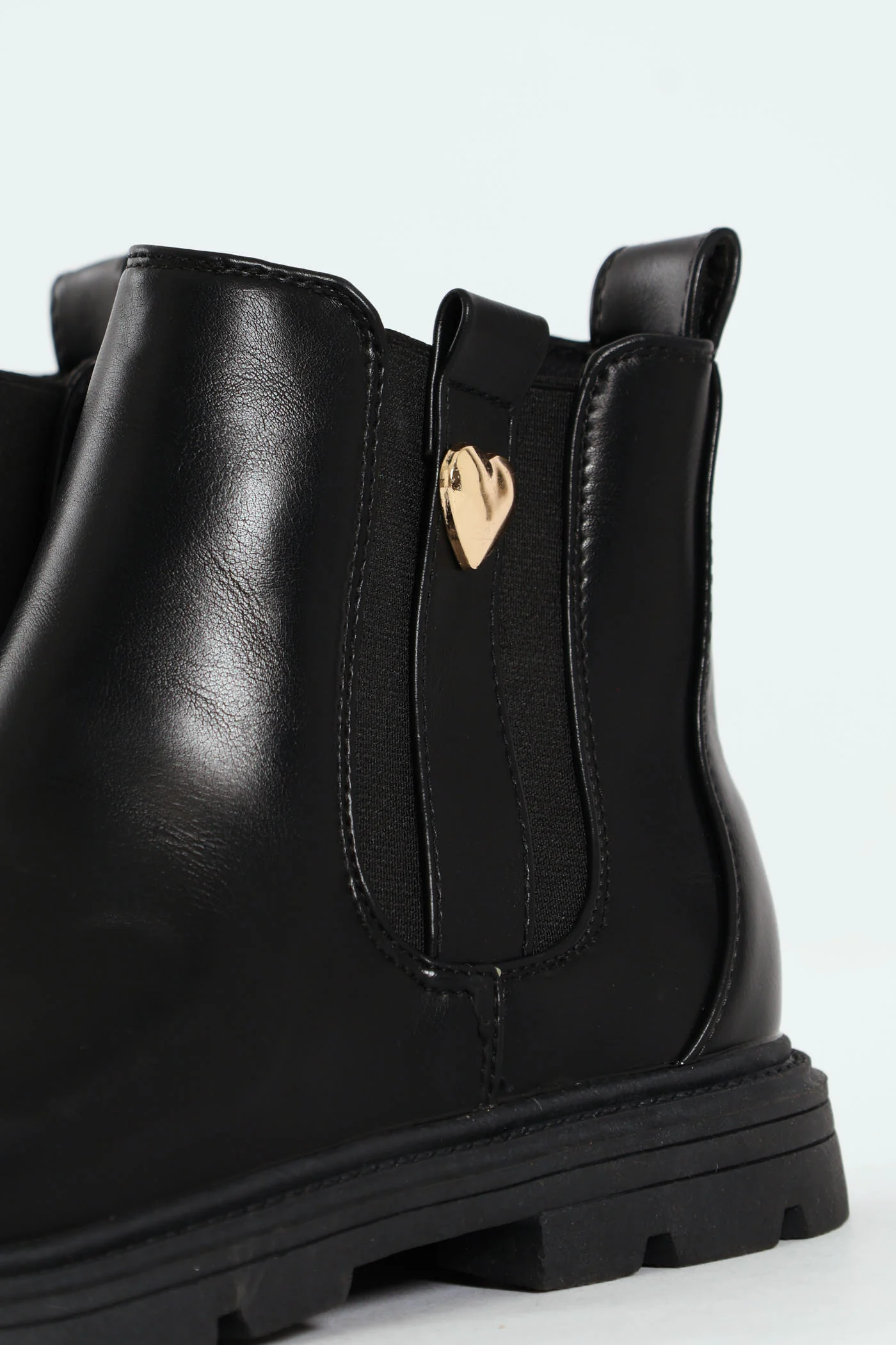 Girls Chelsea Boot - Black - Image 2