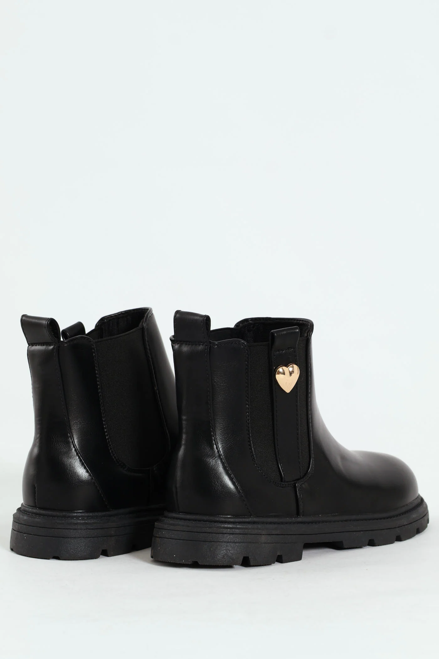 Girls Chelsea Boot - Black - Image 3