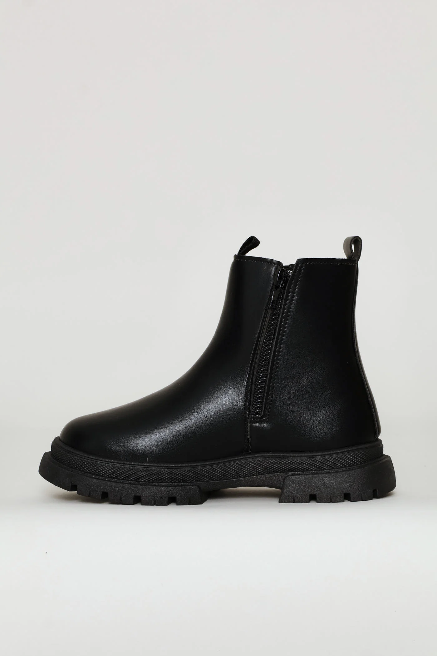 Girls Chelsea Boot - Black - Image 3