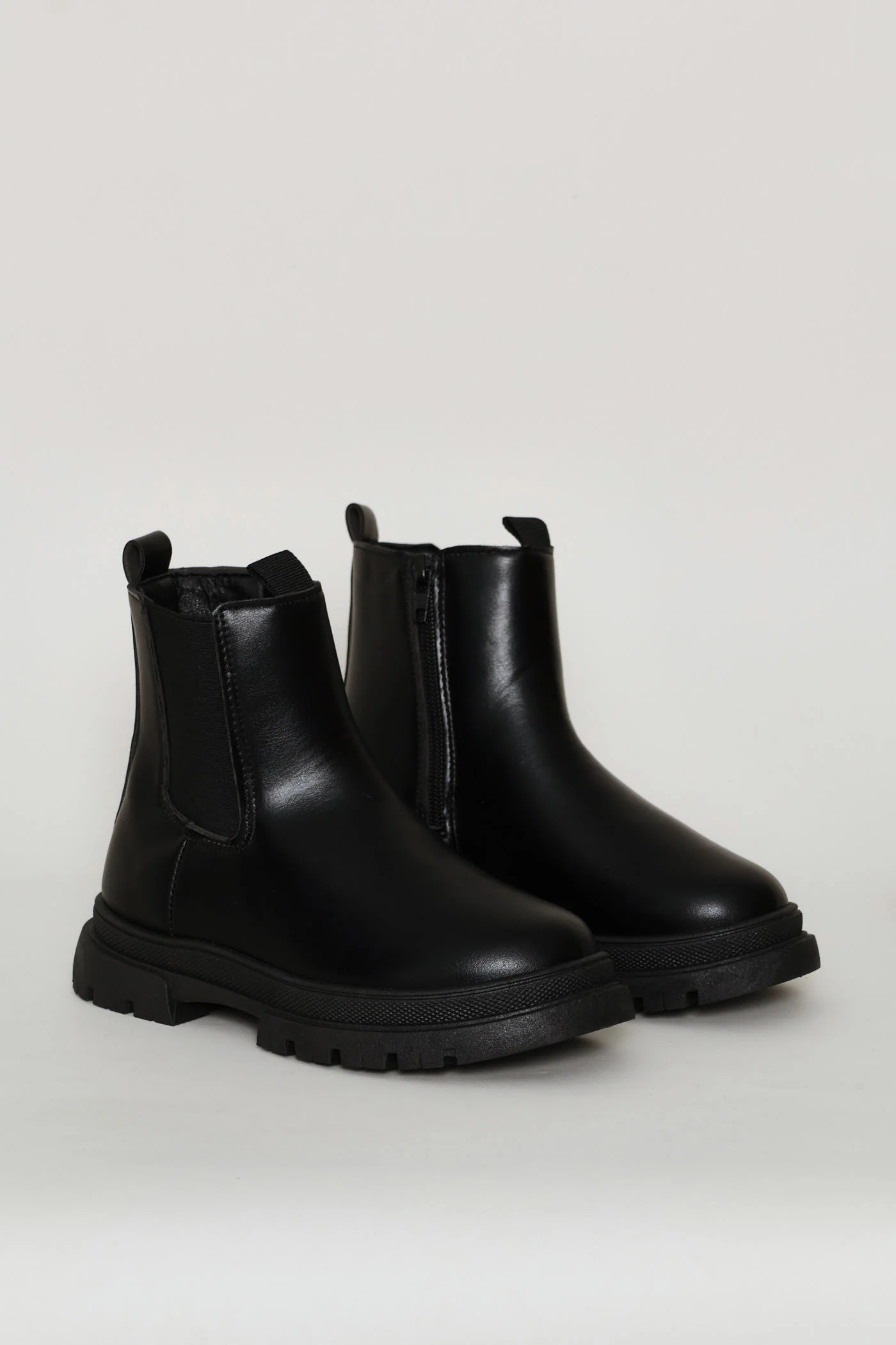 Girls Chelsea Boot - Black - Image 4