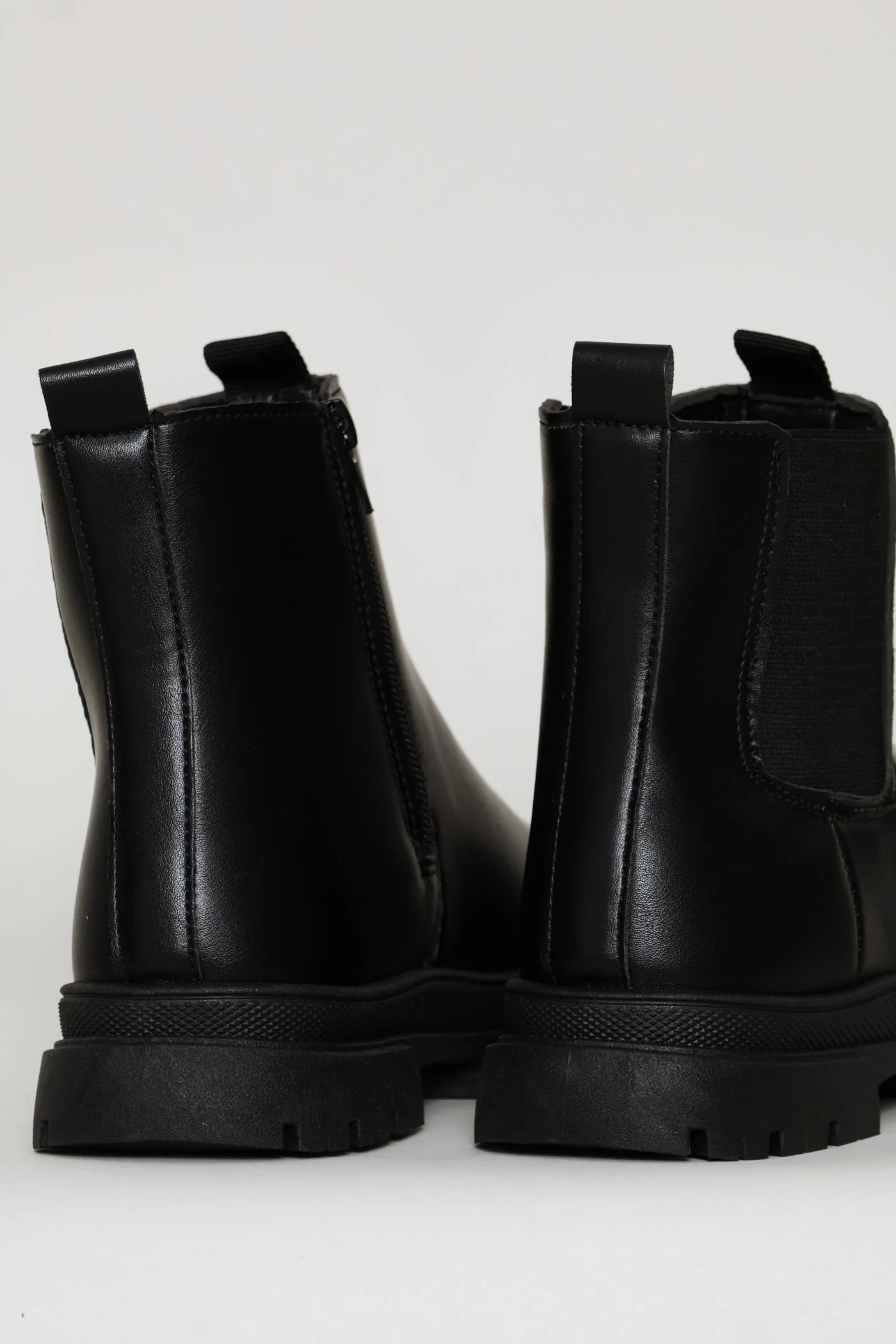 Girls Chelsea Boot - Black - Image 6