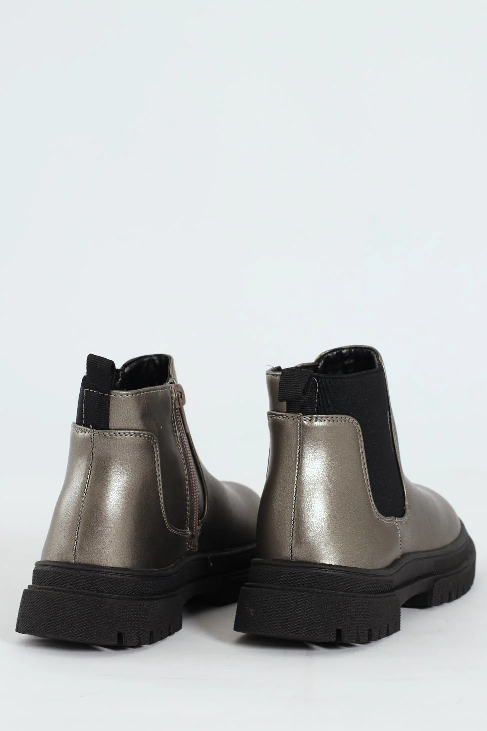 Girls Chelsea Boot - Pewter - Image 5
