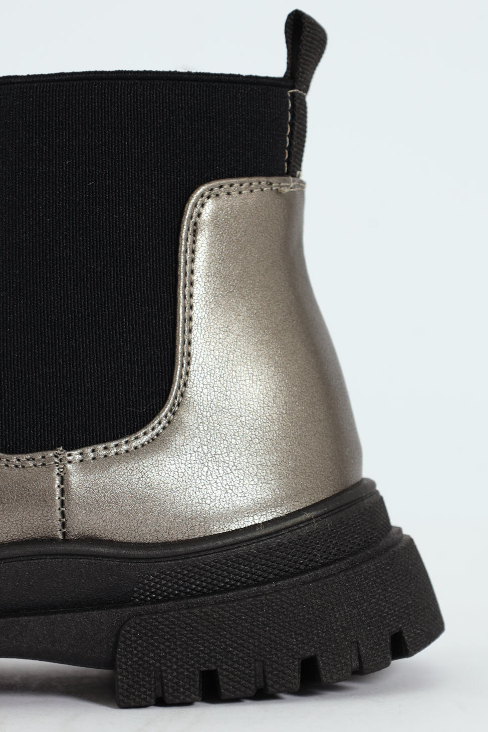 Girls Chelsea Boot - Pewter - Image 6