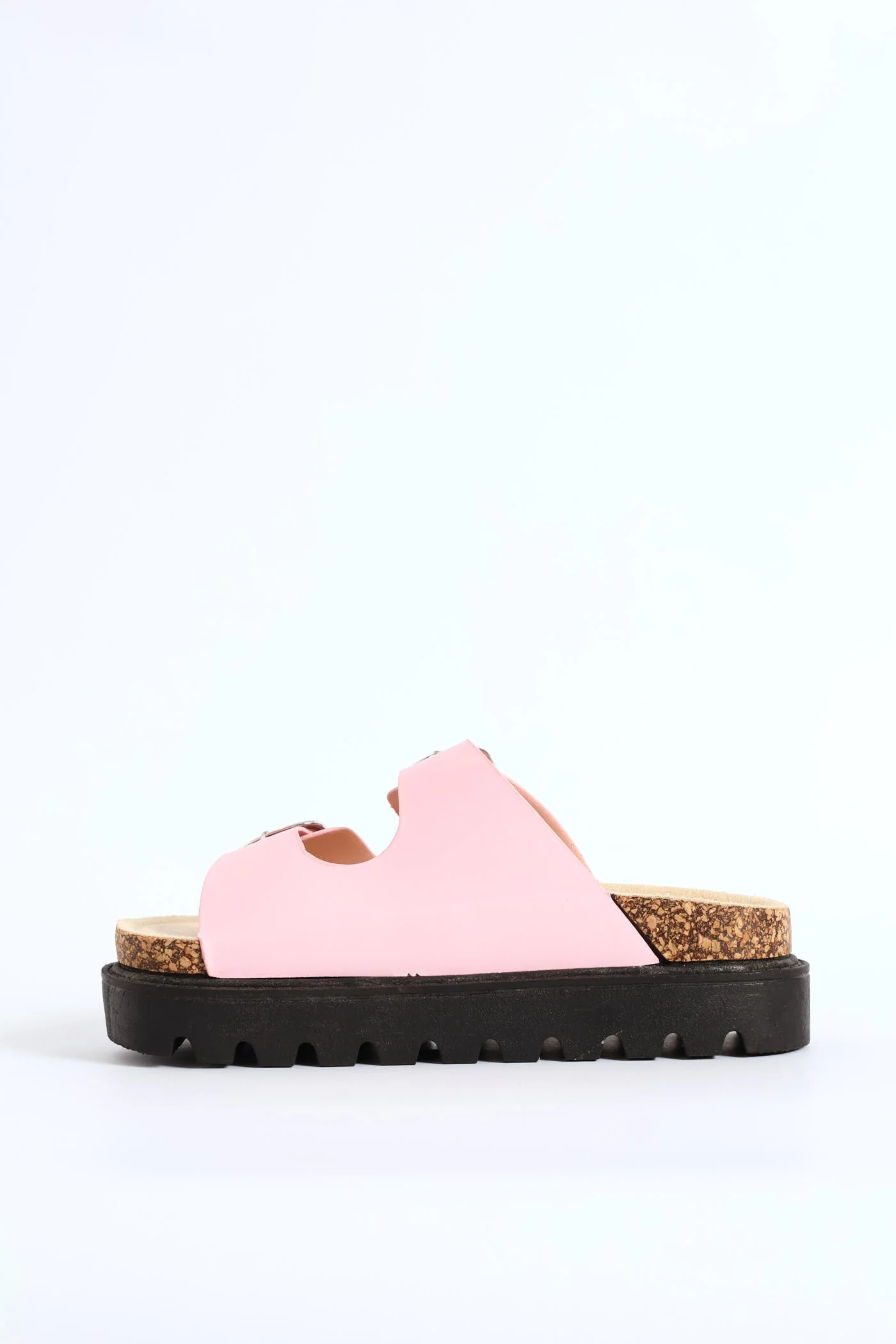 Girls Chunky Platform Health Sandal - Pink - Image 4