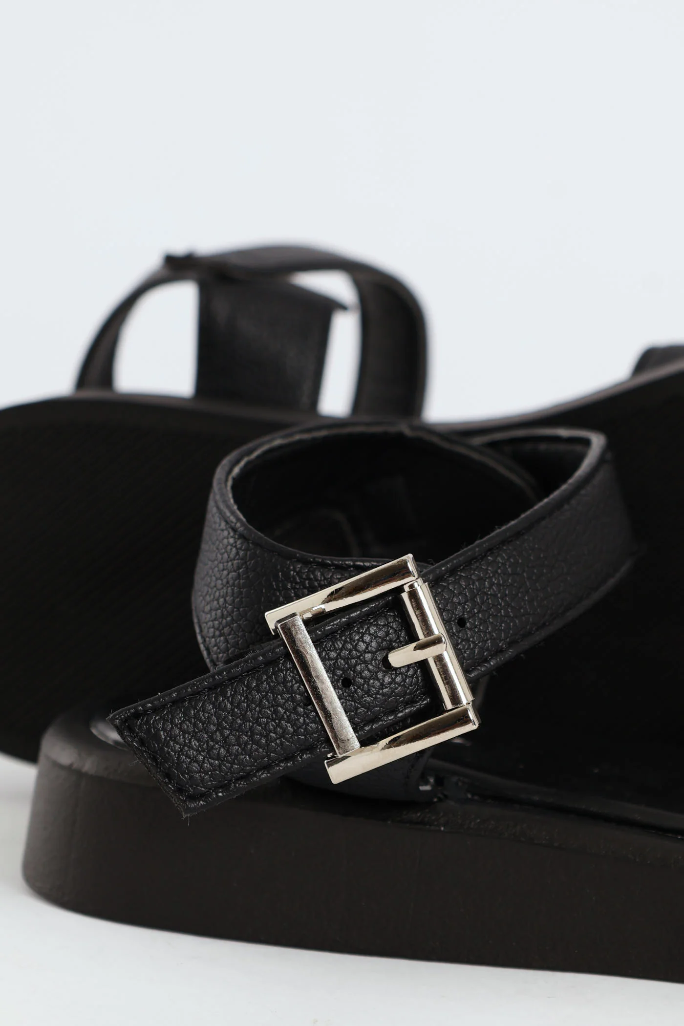 Girls Chunky Sandal - Black - Image 2