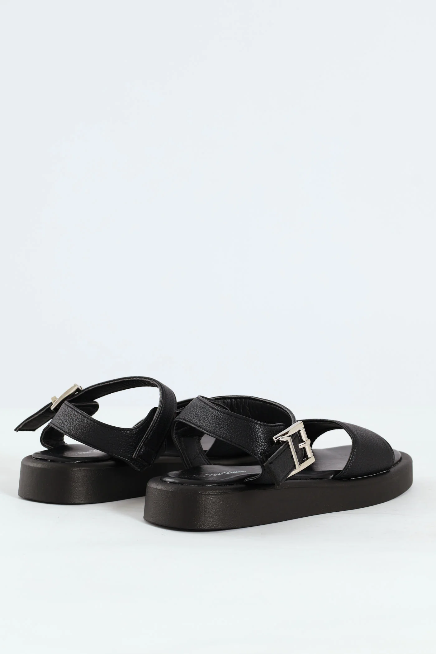 Girls Chunky Sandal - Black - Image 4