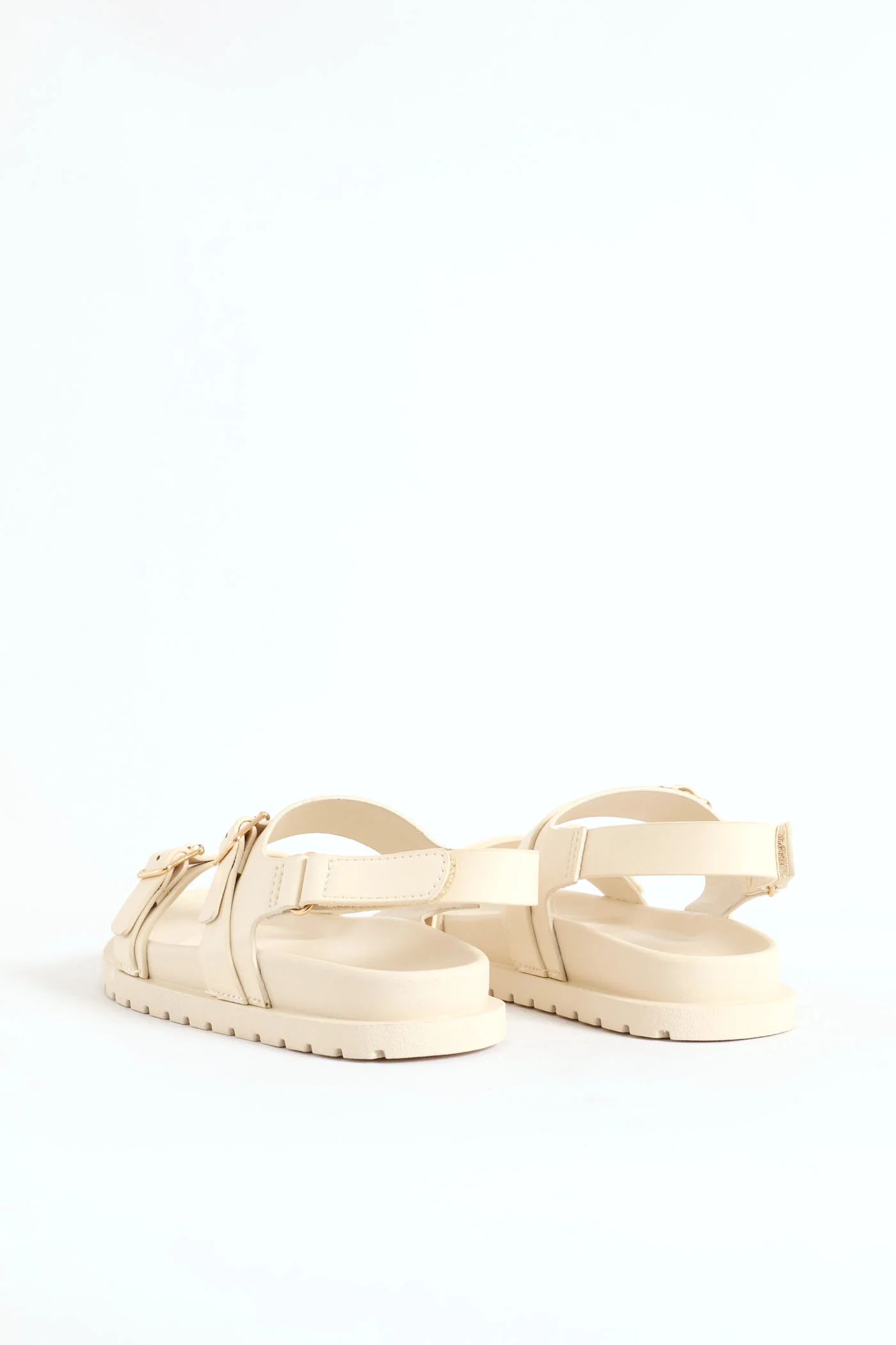 Girls Chunky Sandal - Ecru - Image 4