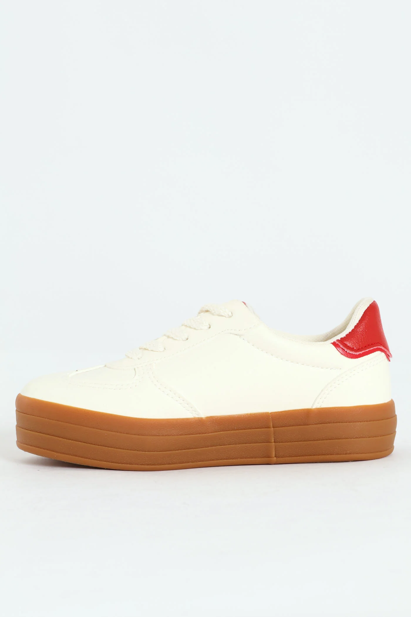 Girls Chunky Sneaker - Off White - Image 3