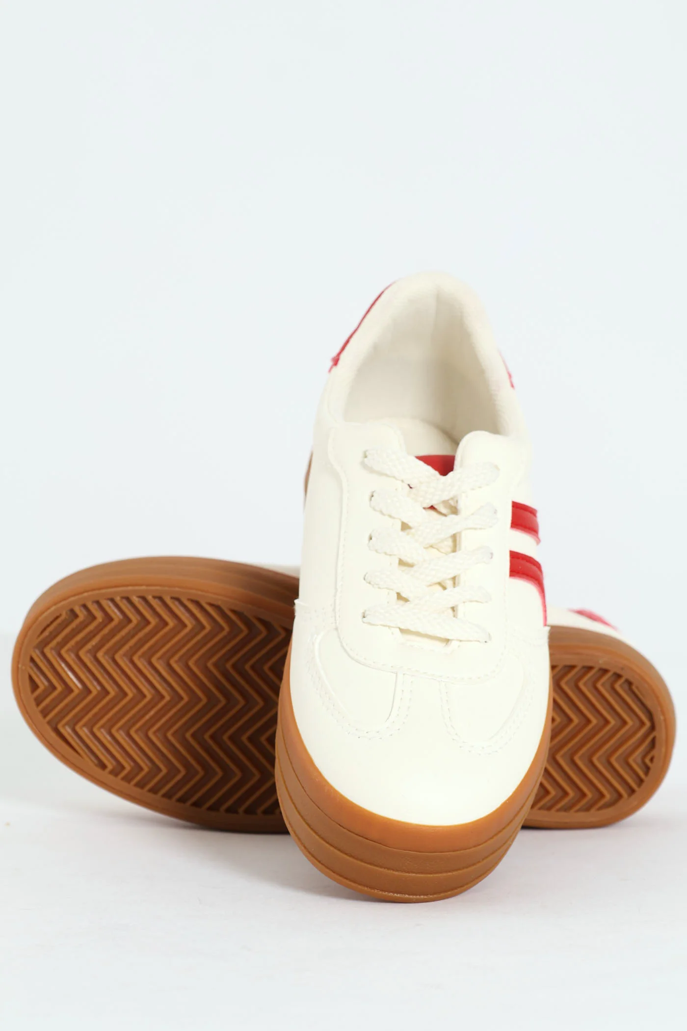 Girls Chunky Sneaker - Off White - Image 4