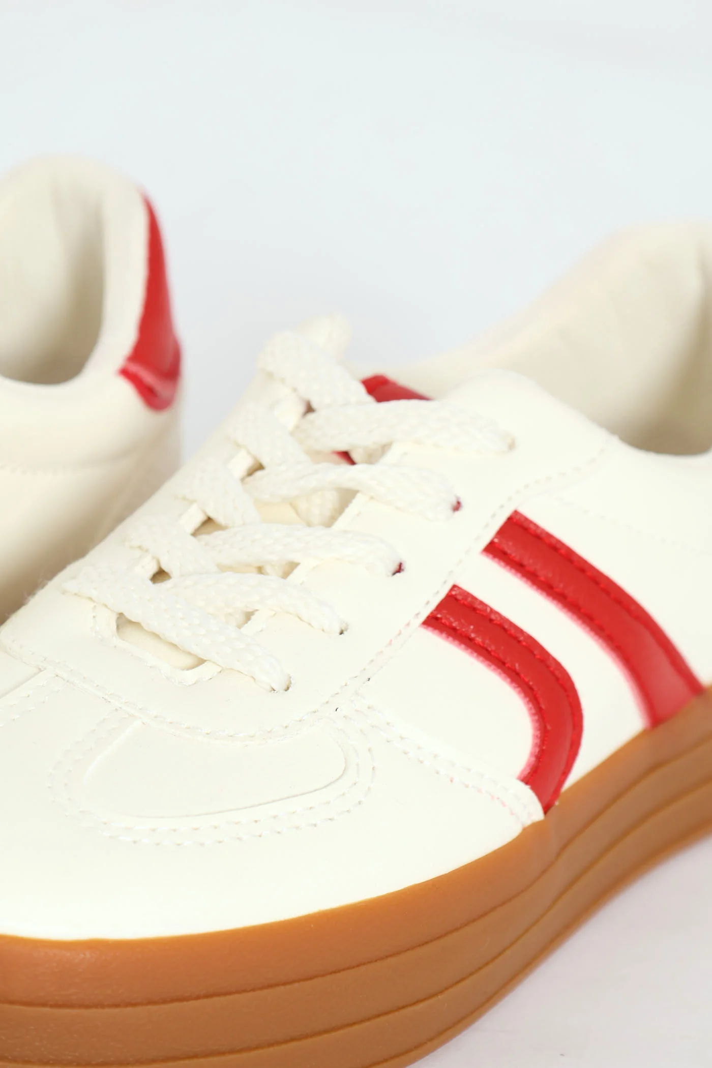 Girls Chunky Sneaker - Off White - Image 5