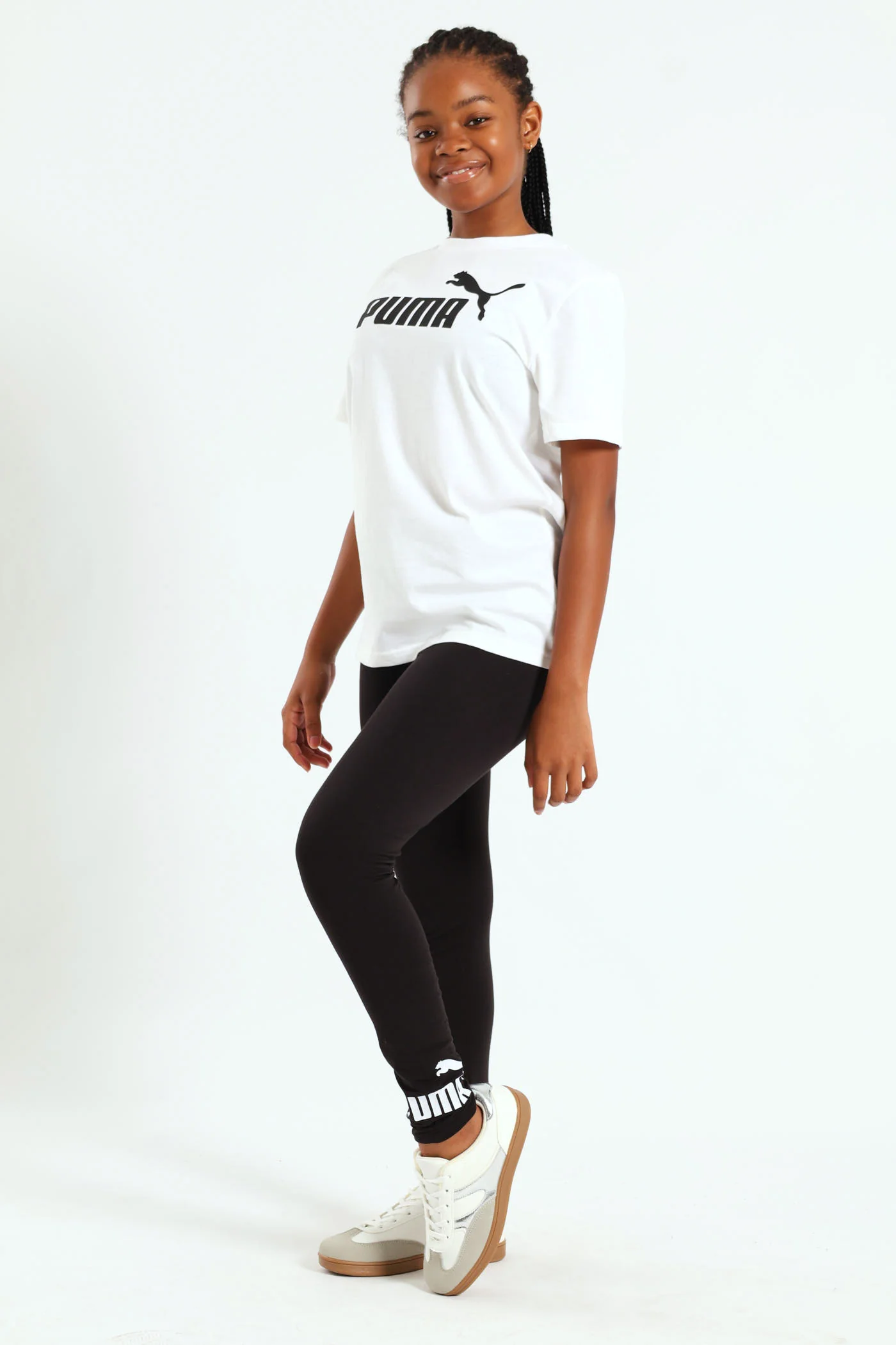Girls Essential No 1 Legging - Black - Image 3