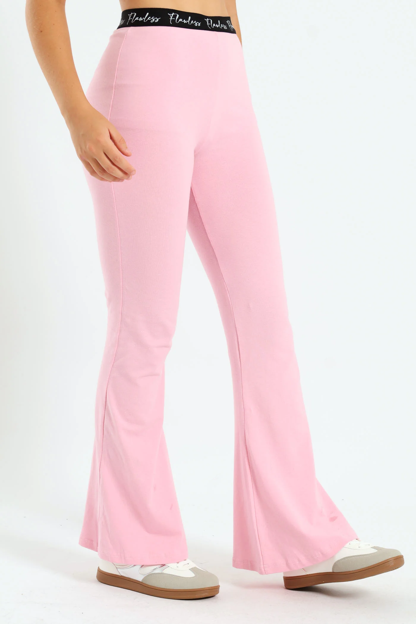 Girls Expo Elastic Pants - Pink - Image 5