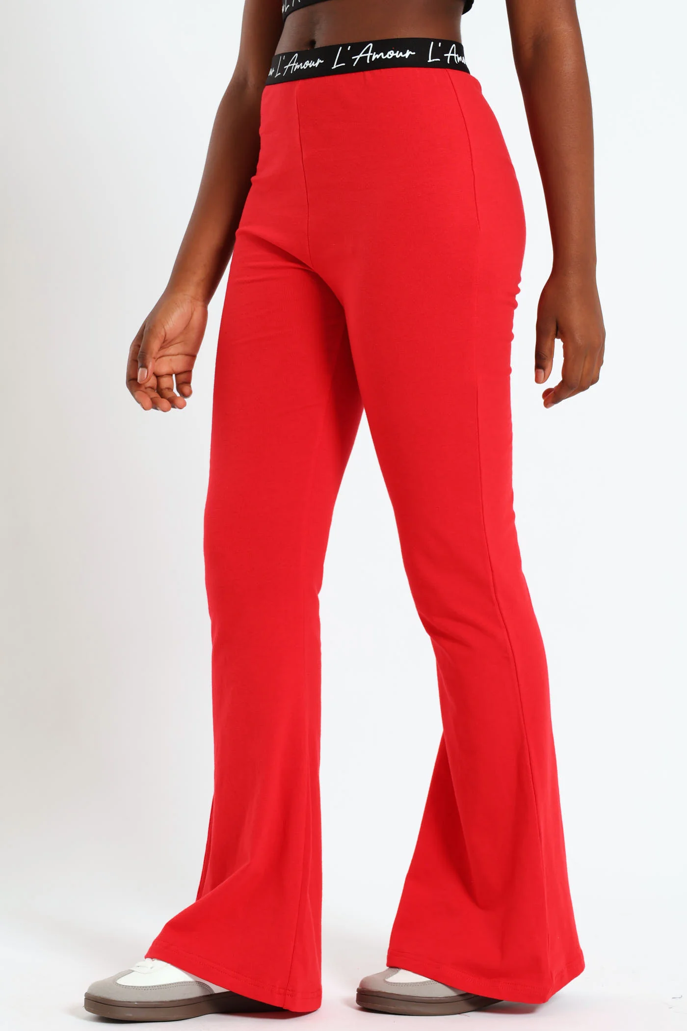 Girls Expo Elastic Pants - Red - Image 3