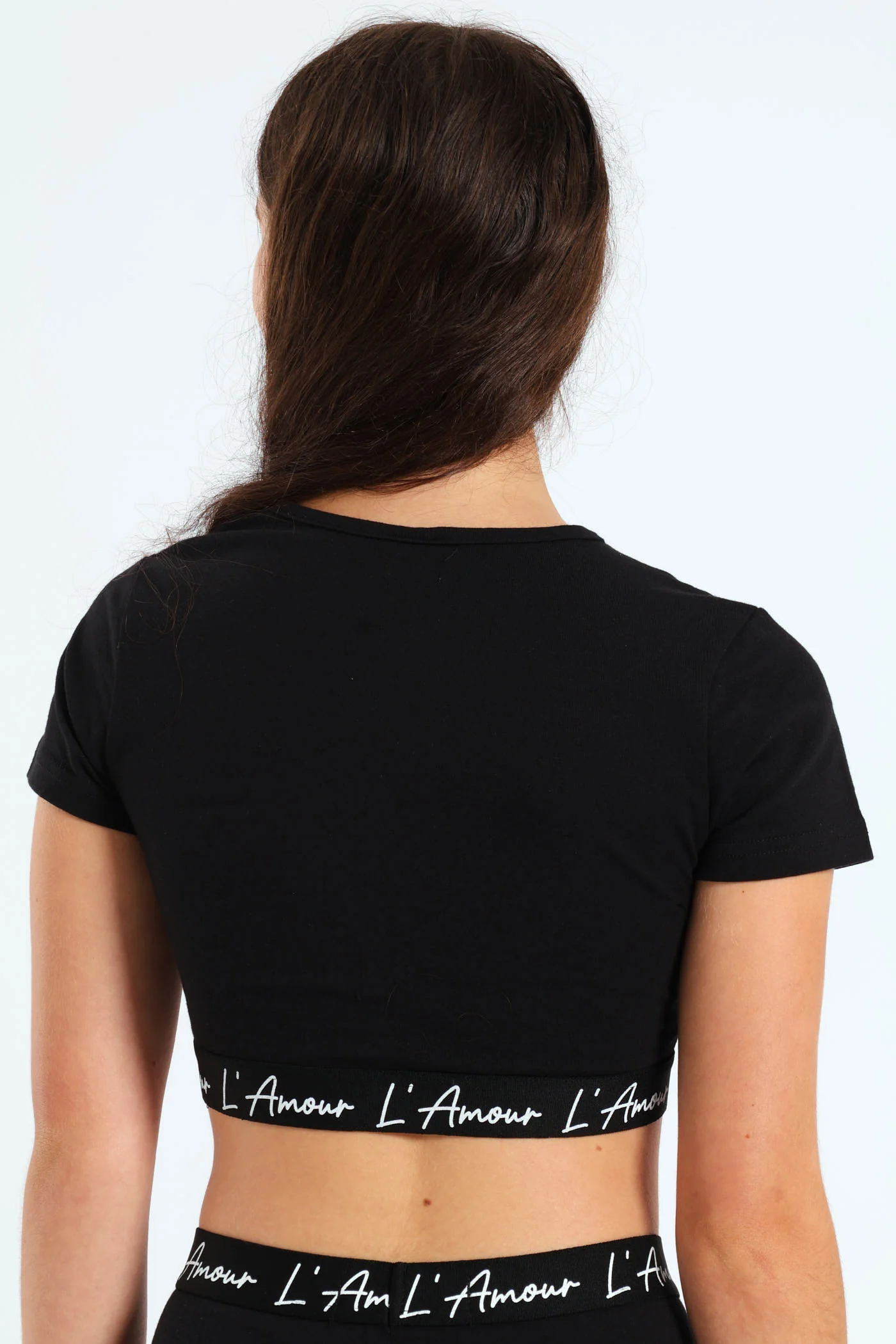 Girls Expo Elastic Top - Black - Image 4