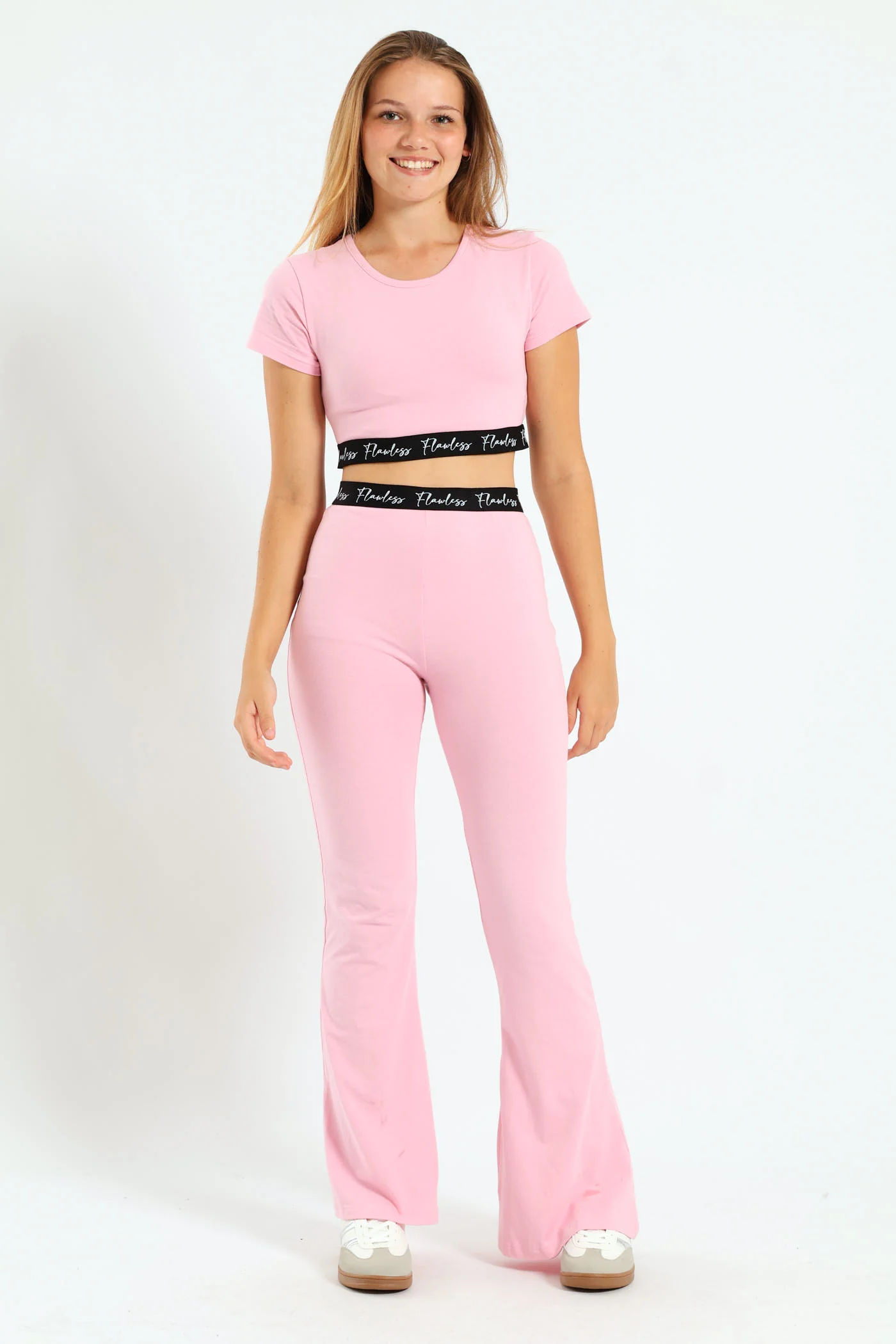 Girls Expo Elastic Top - Pink - Image 2
