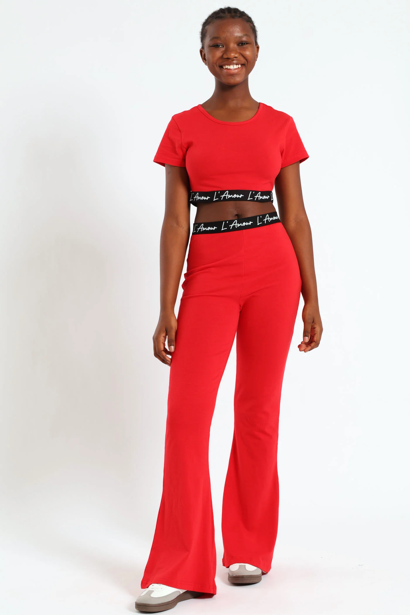 Girls Expo Elastic Top - Red - Image 2
