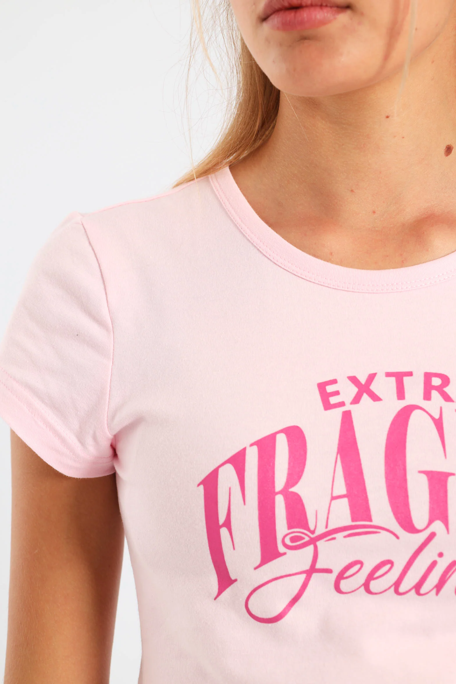 Girls Extra Regular Tee - Pink - Image 5